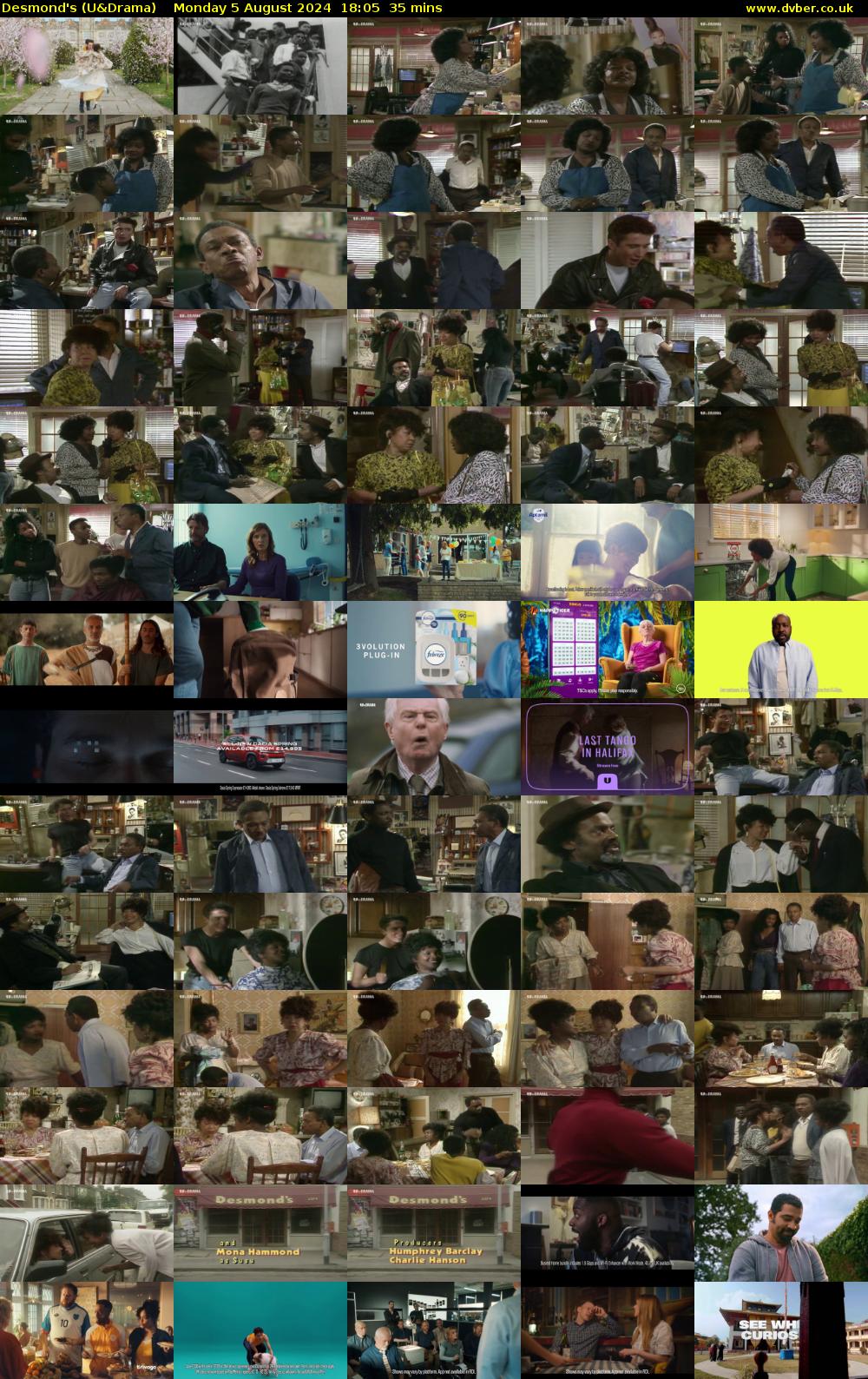 Desmond's (U&Drama) Monday 5 August 2024 18:05 - 18:40