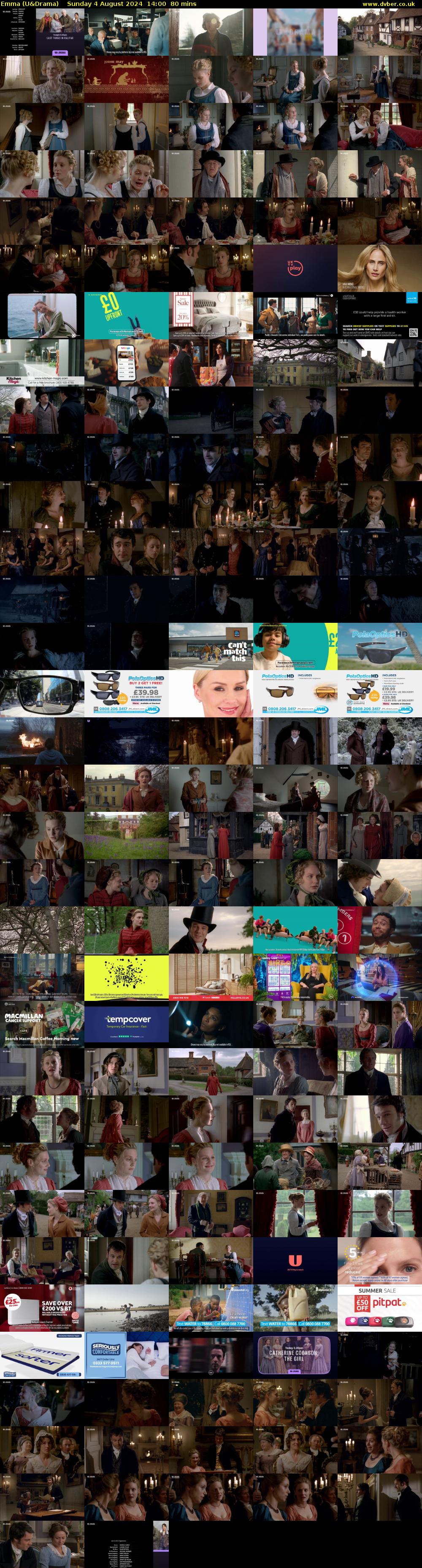 Emma (U&Drama) Sunday 4 August 2024 14:00 - 15:20