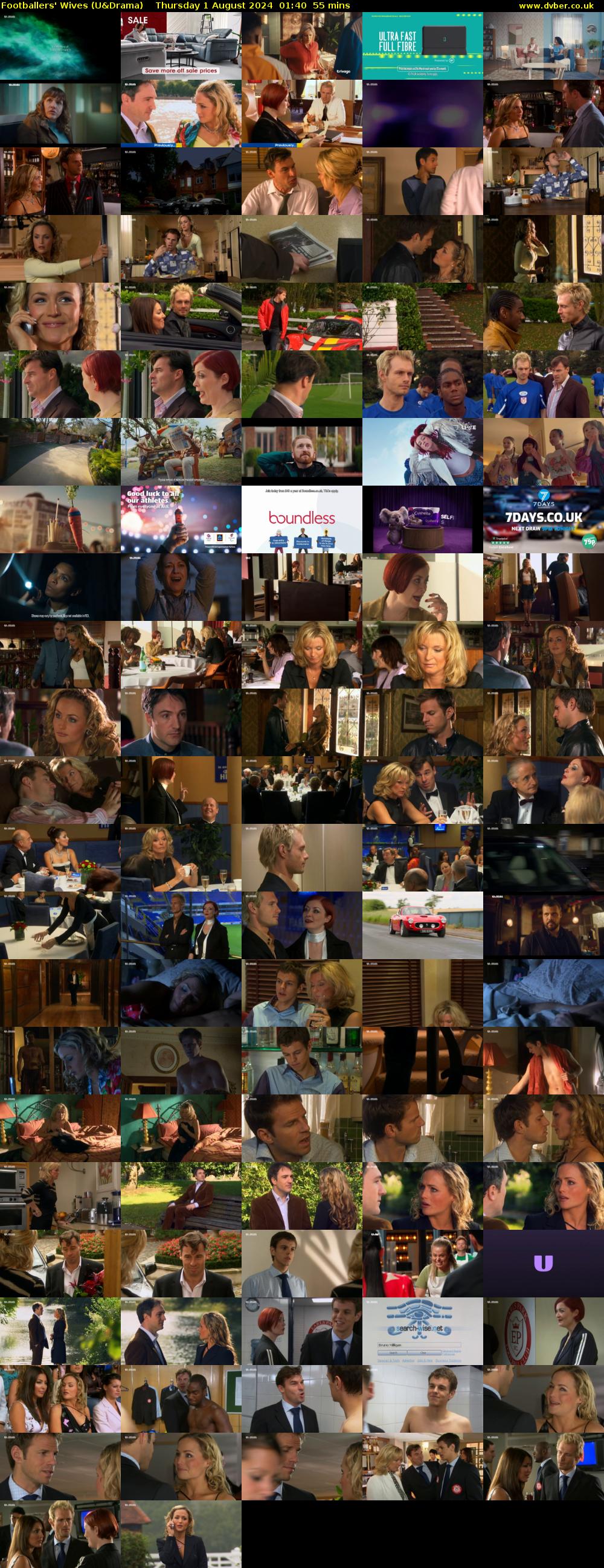 Footballers' Wives (U&Drama) Thursday 1 August 2024 01:40 - 02:35