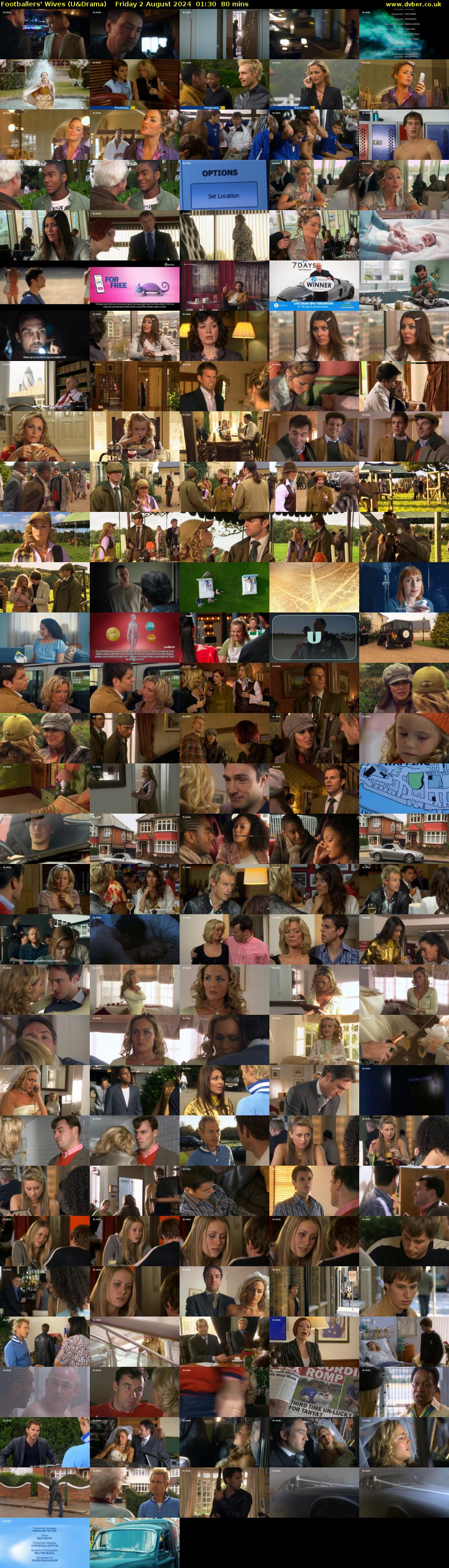Footballers' Wives (U&Drama) Friday 2 August 2024 01:30 - 02:50