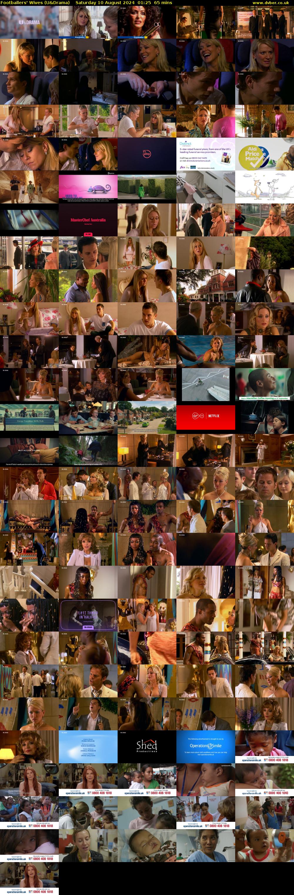 Footballers' Wives (U&Drama) Saturday 10 August 2024 01:25 - 02:30
