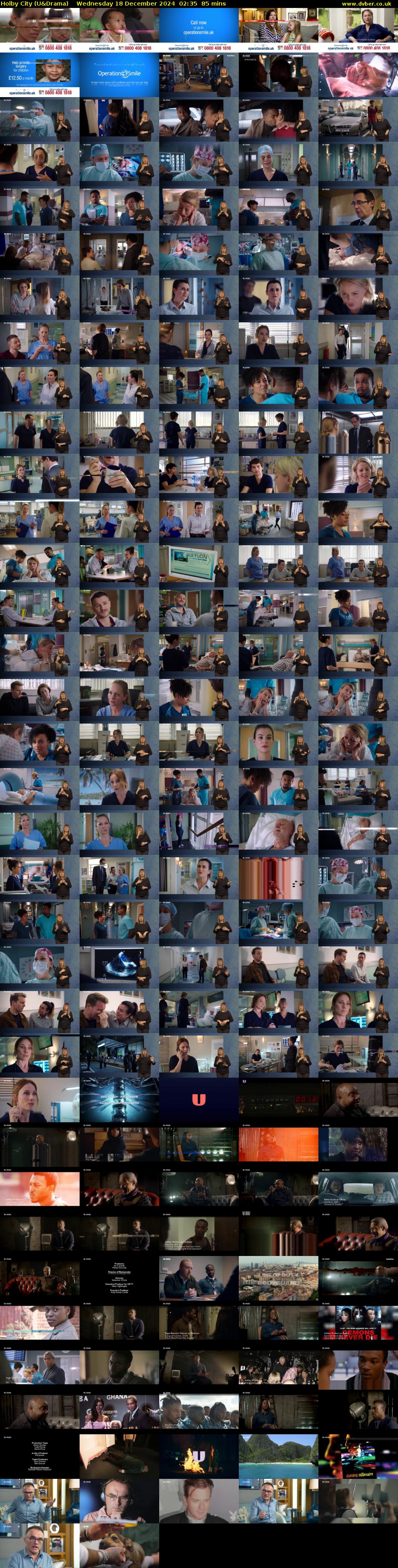 Holby City (U&Drama) Wednesday 18 December 2024 02:35 - 04:00