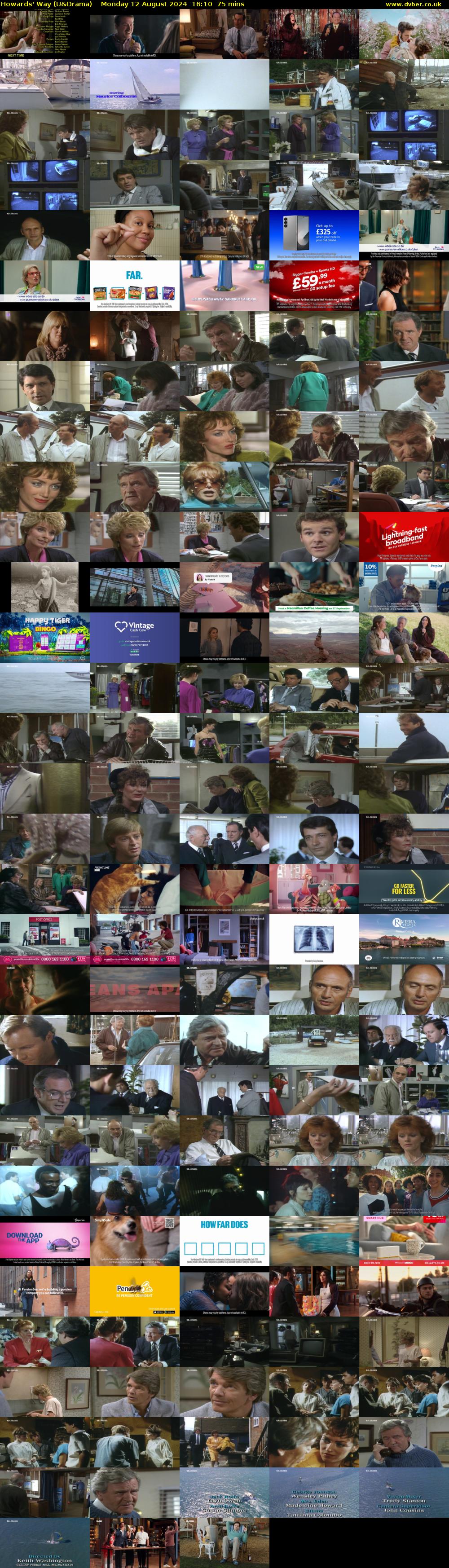 Howards' Way (U&Drama) Monday 12 August 2024 16:10 - 17:25