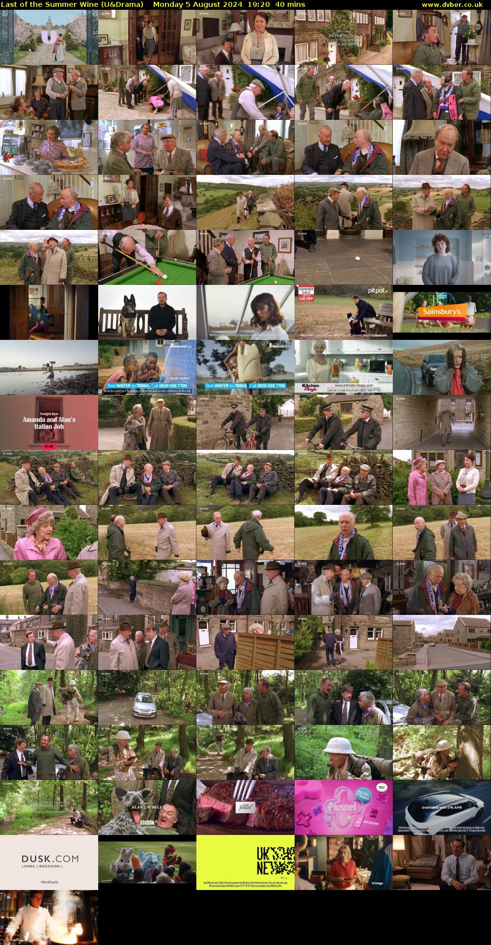 Last of the Summer Wine (U&Drama) Monday 5 August 2024 19:20 - 20:00
