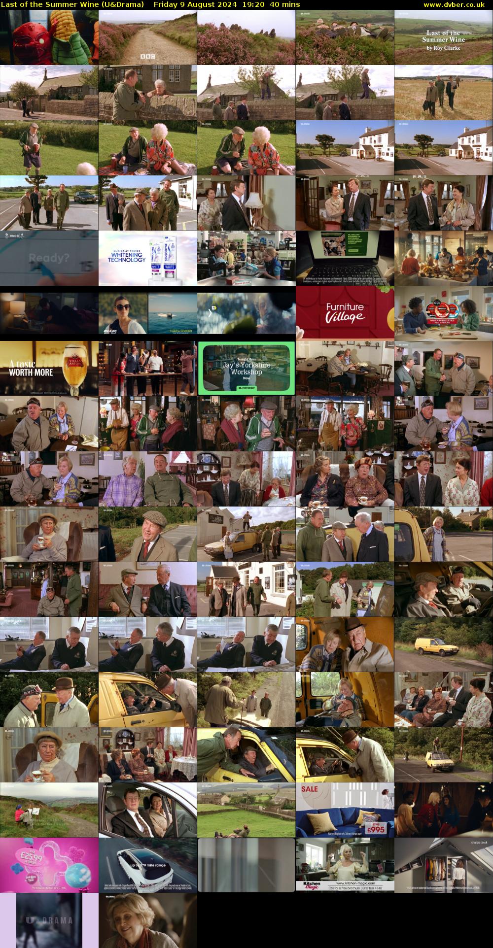 Last of the Summer Wine (U&Drama) Friday 9 August 2024 19:20 - 20:00