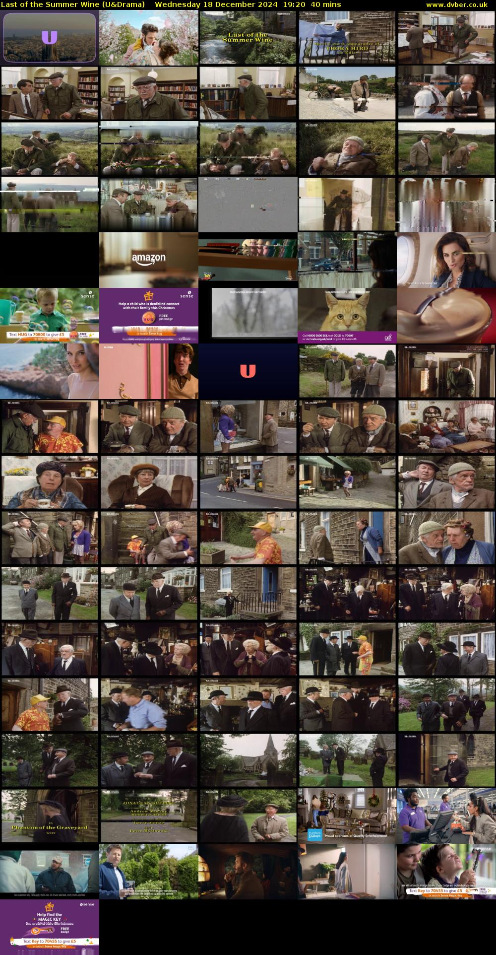 Last of the Summer Wine (U&Drama) Wednesday 18 December 2024 19:20 - 20:00
