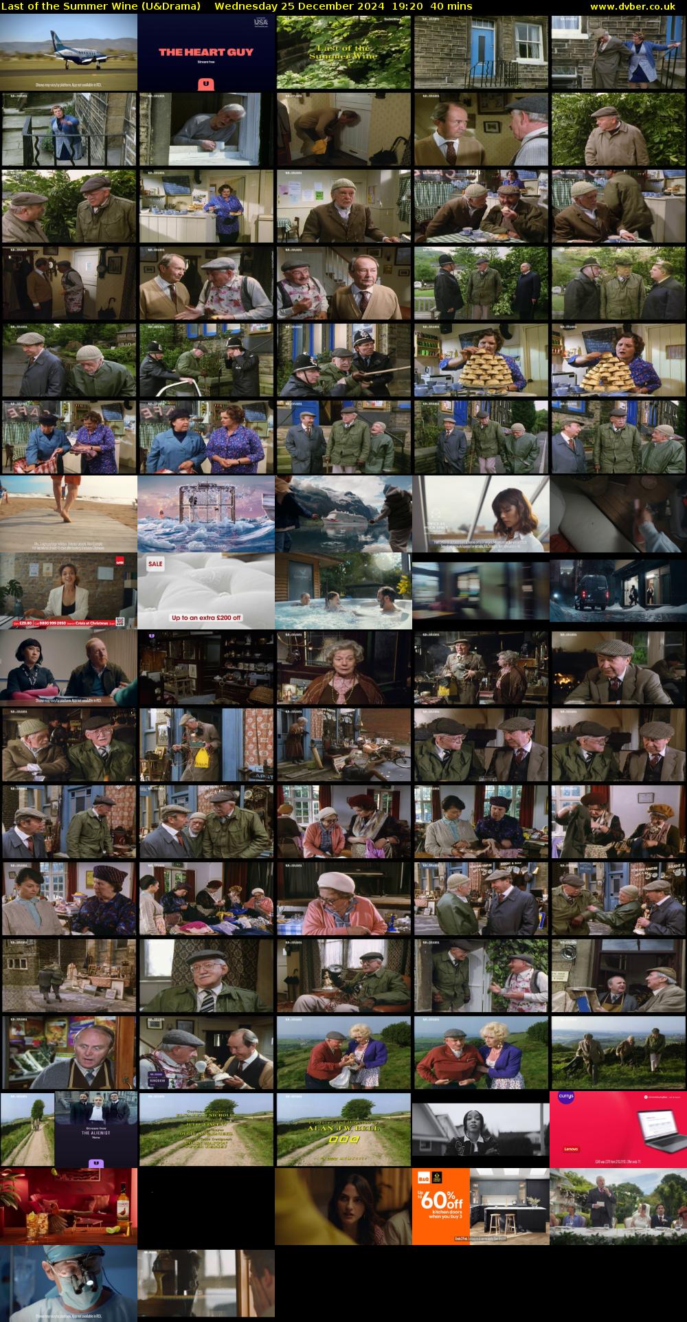 Last of the Summer Wine (U&Drama) Wednesday 25 December 2024 19:20 - 20:00