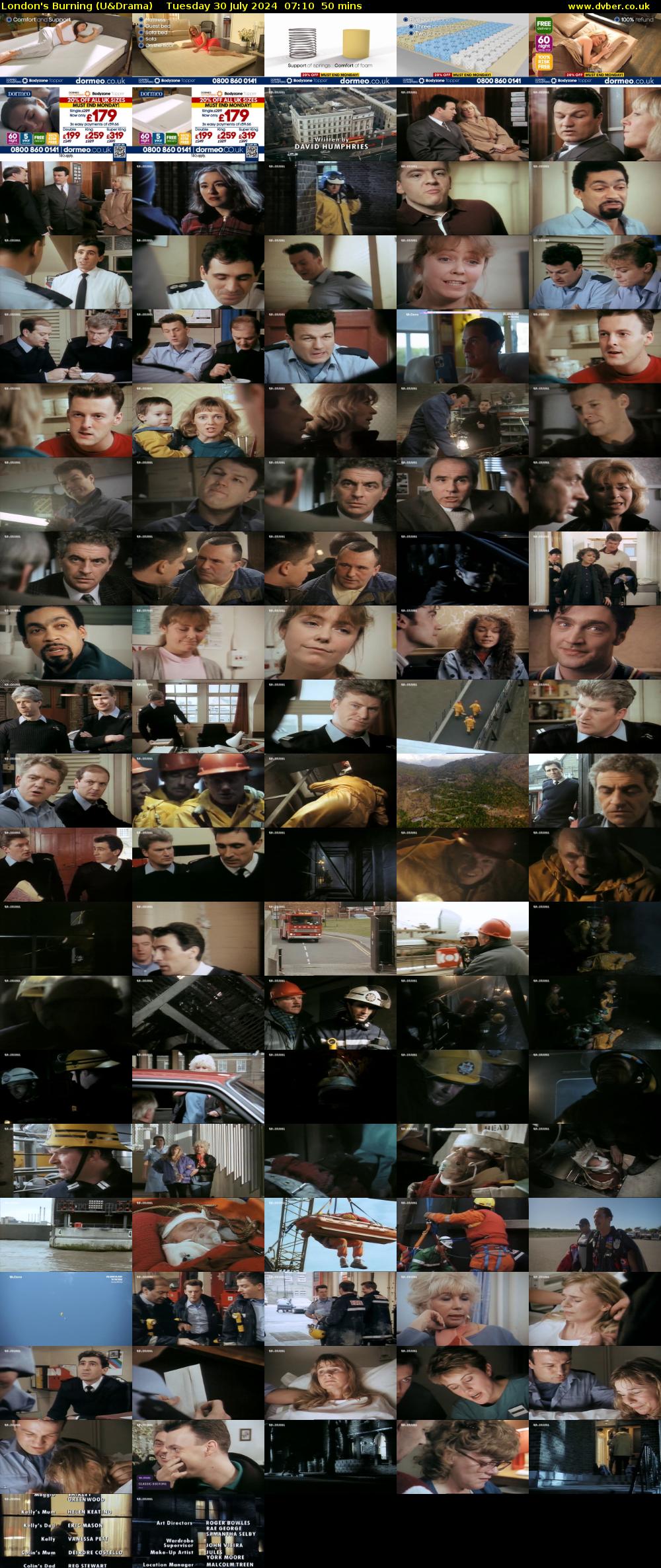 London's Burning (U&Drama) Tuesday 30 July 2024 07:10 - 08:00