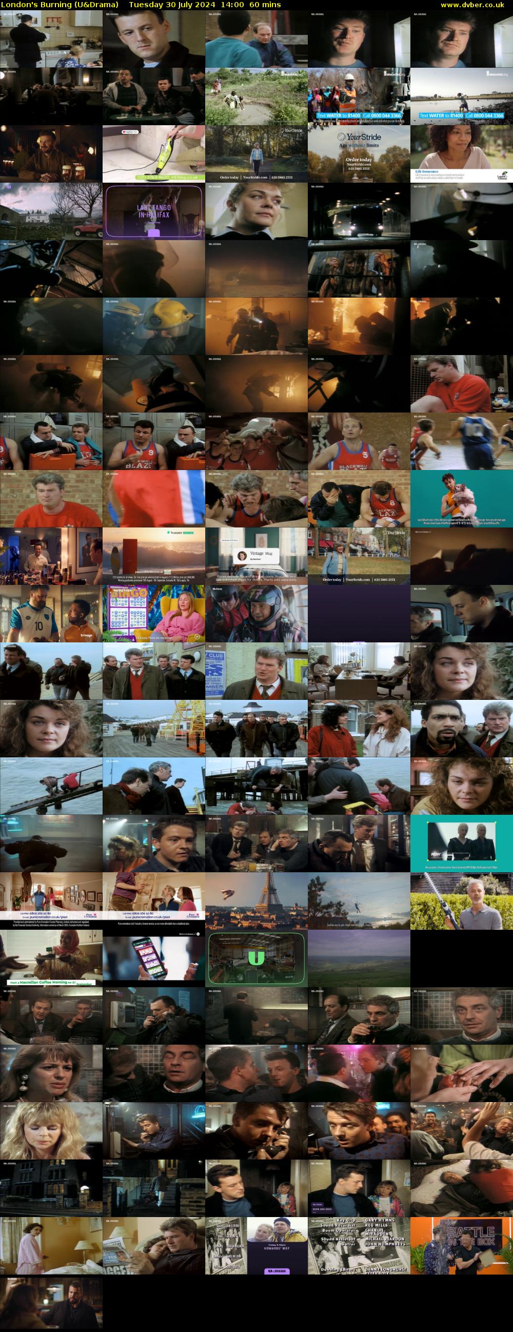 London's Burning (U&Drama) Tuesday 30 July 2024 14:00 - 15:00