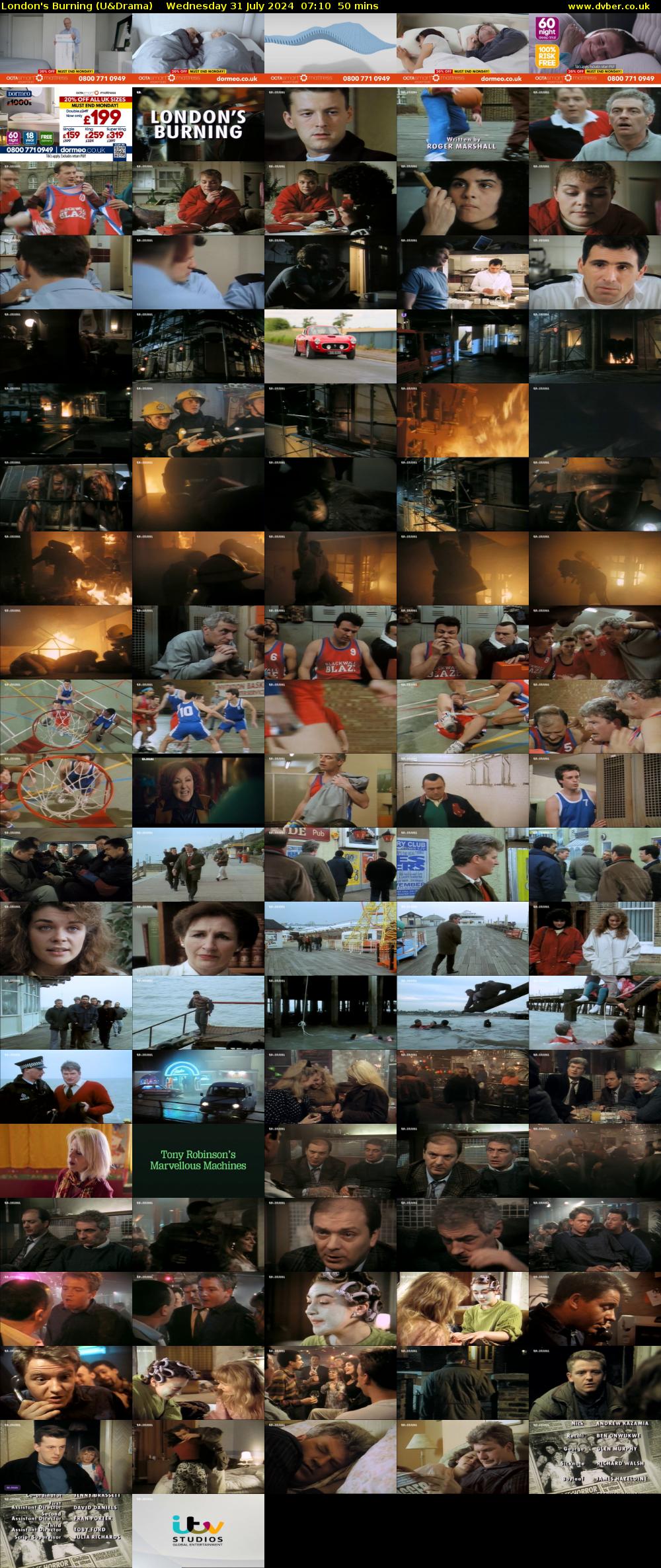 London's Burning (U&Drama) Wednesday 31 July 2024 07:10 - 08:00