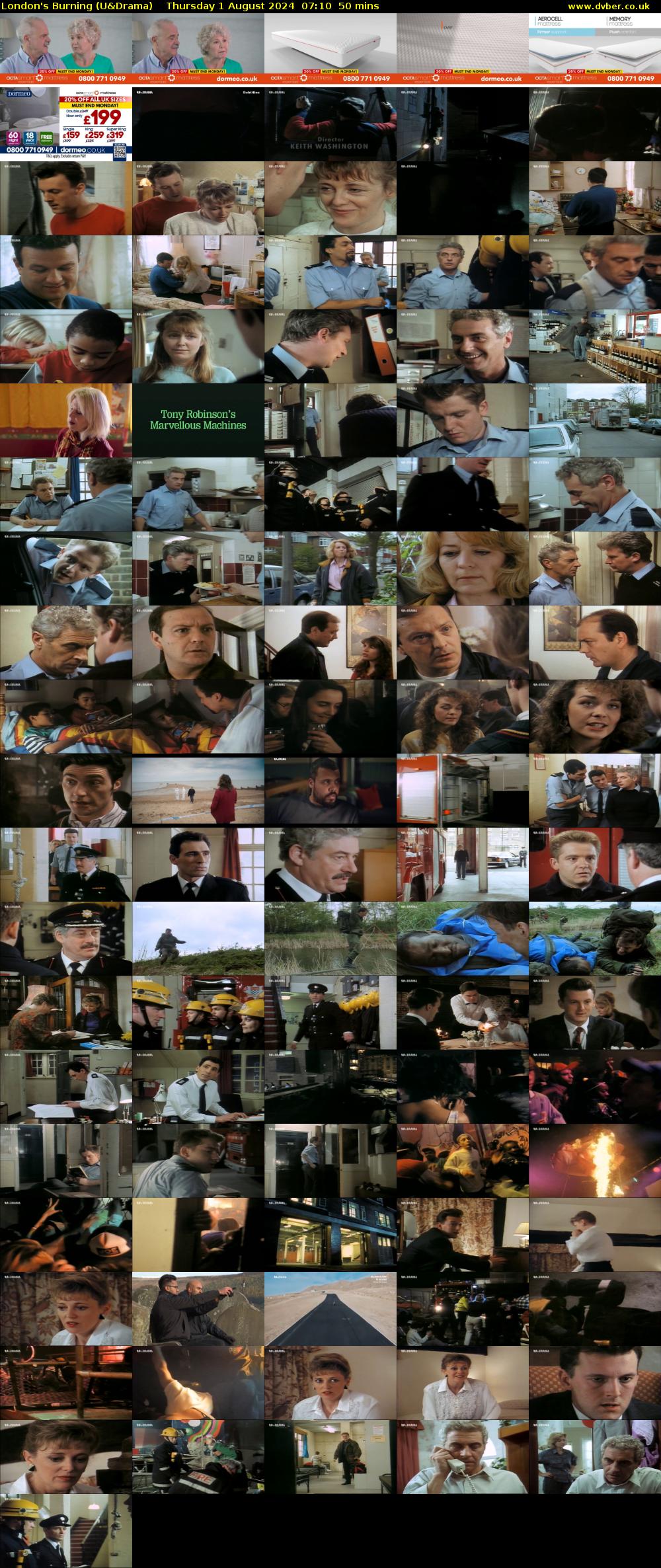 London's Burning (U&Drama) Thursday 1 August 2024 07:10 - 08:00