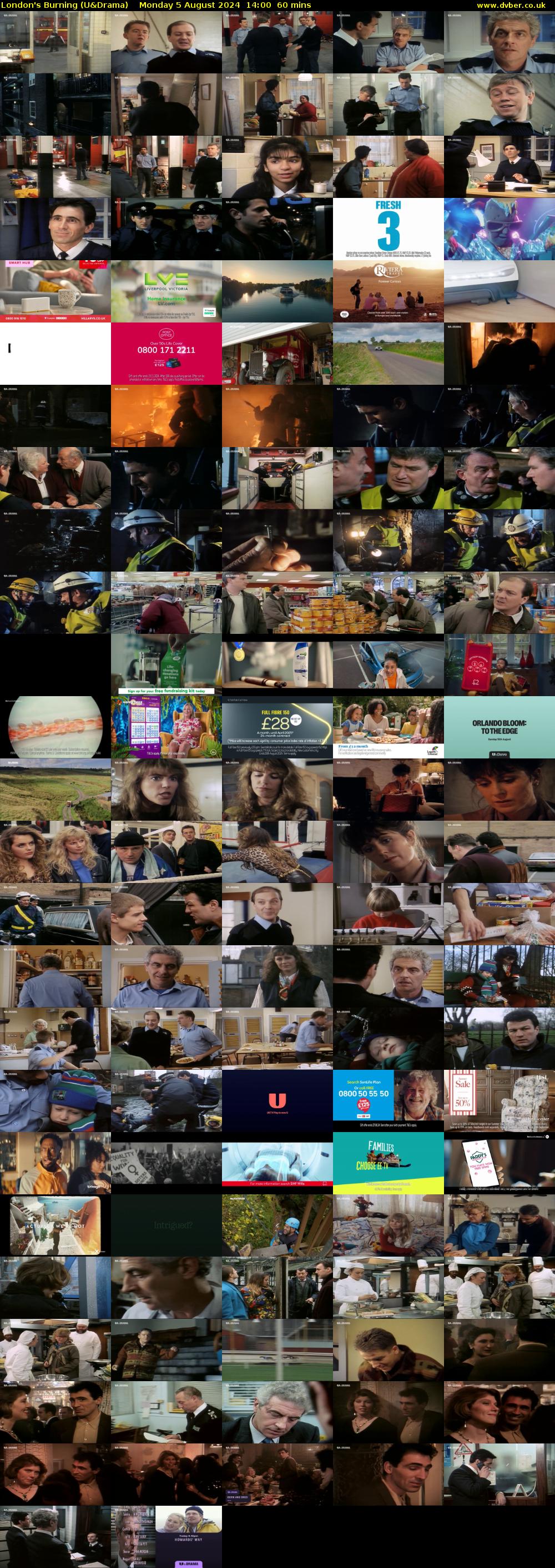 London's Burning (U&Drama) Monday 5 August 2024 14:00 - 15:00