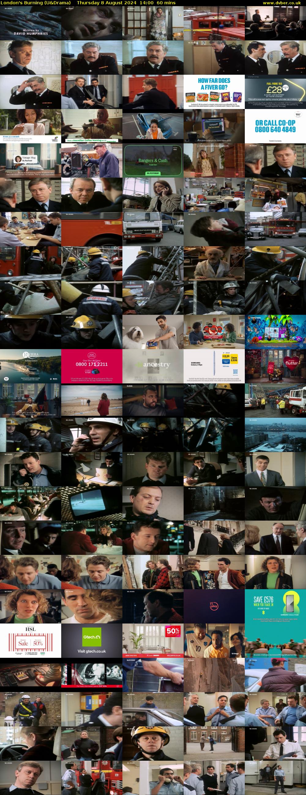London's Burning (U&Drama) Thursday 8 August 2024 14:00 - 15:00