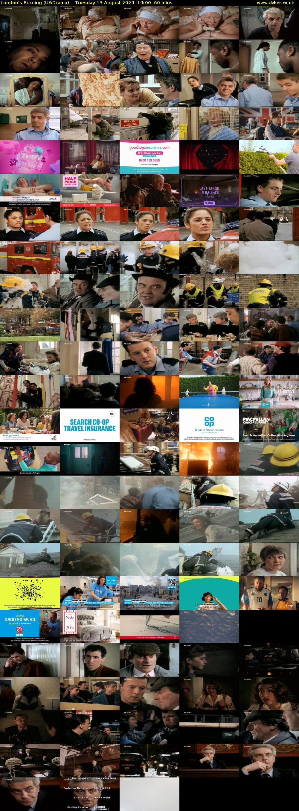 London's Burning (U&Drama) Tuesday 13 August 2024 14:00 - 15:00