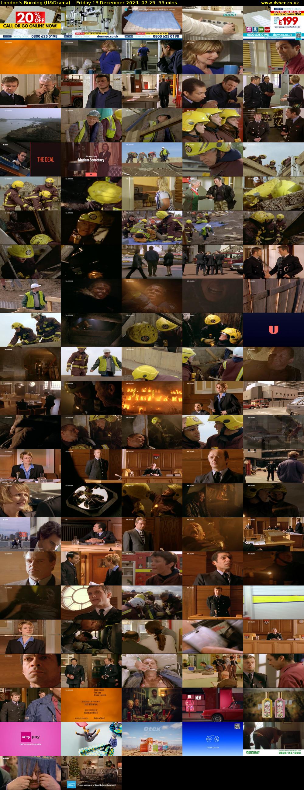 London's Burning (U&Drama) Friday 13 December 2024 07:25 - 08:20