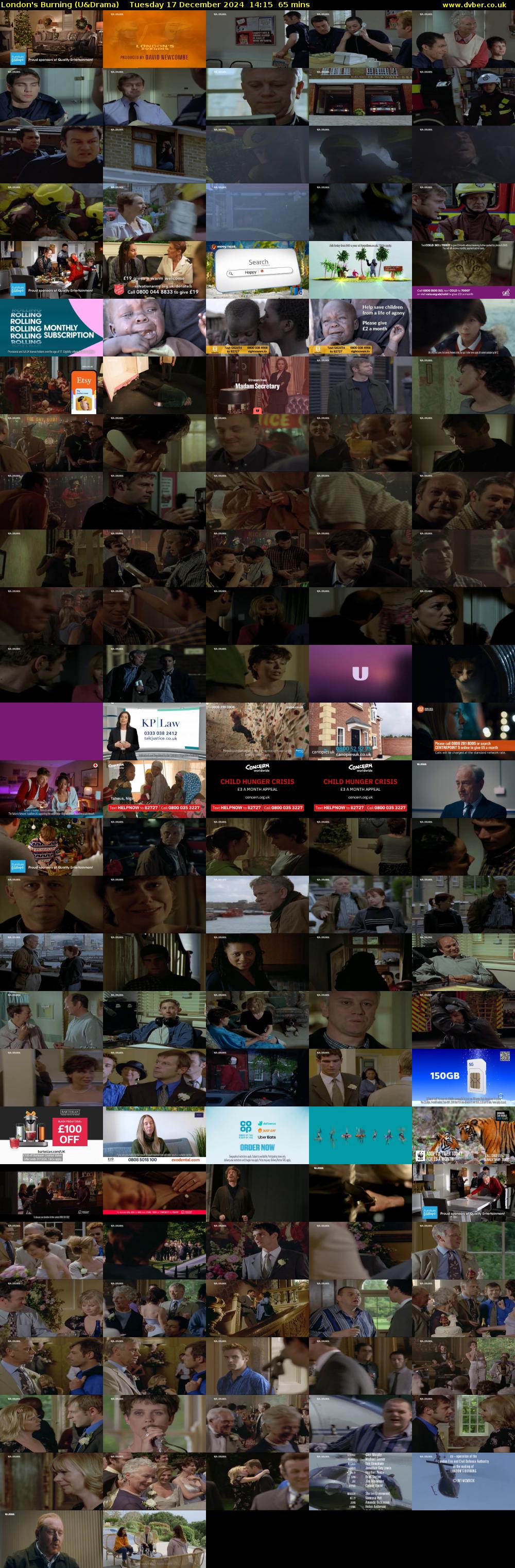 London's Burning (U&Drama) Tuesday 17 December 2024 14:15 - 15:20