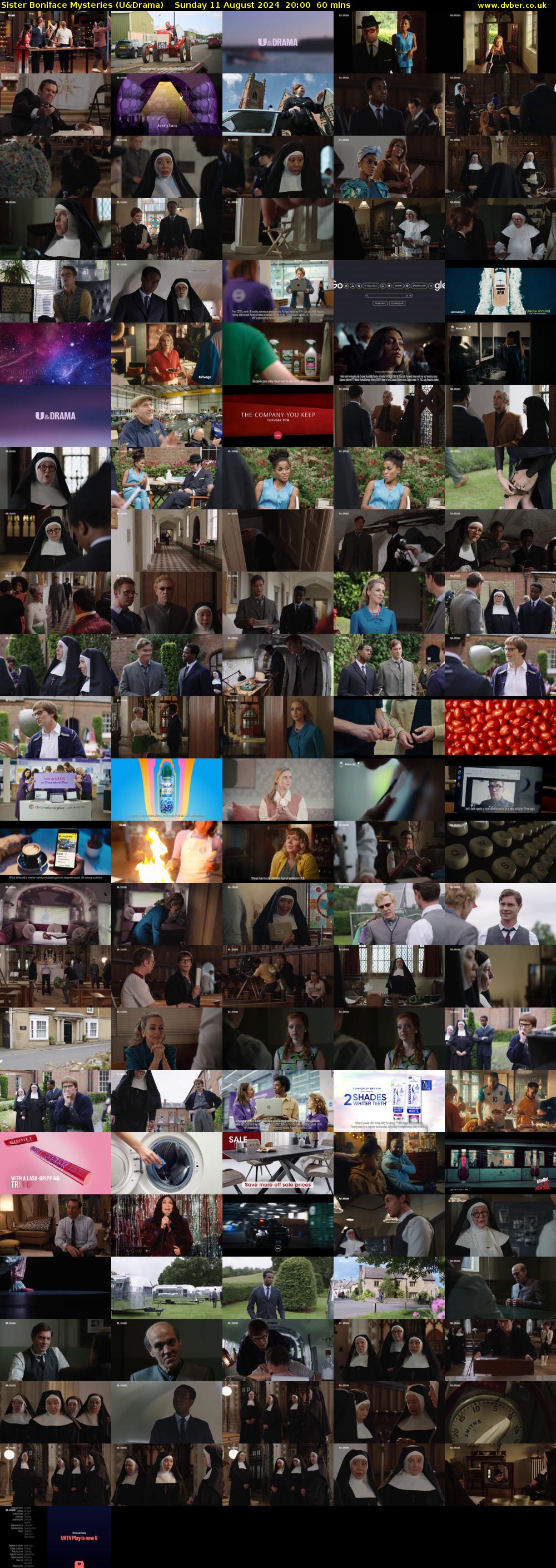 Sister Boniface Mysteries (U&Drama) Sunday 11 August 2024 20:00 - 21:00