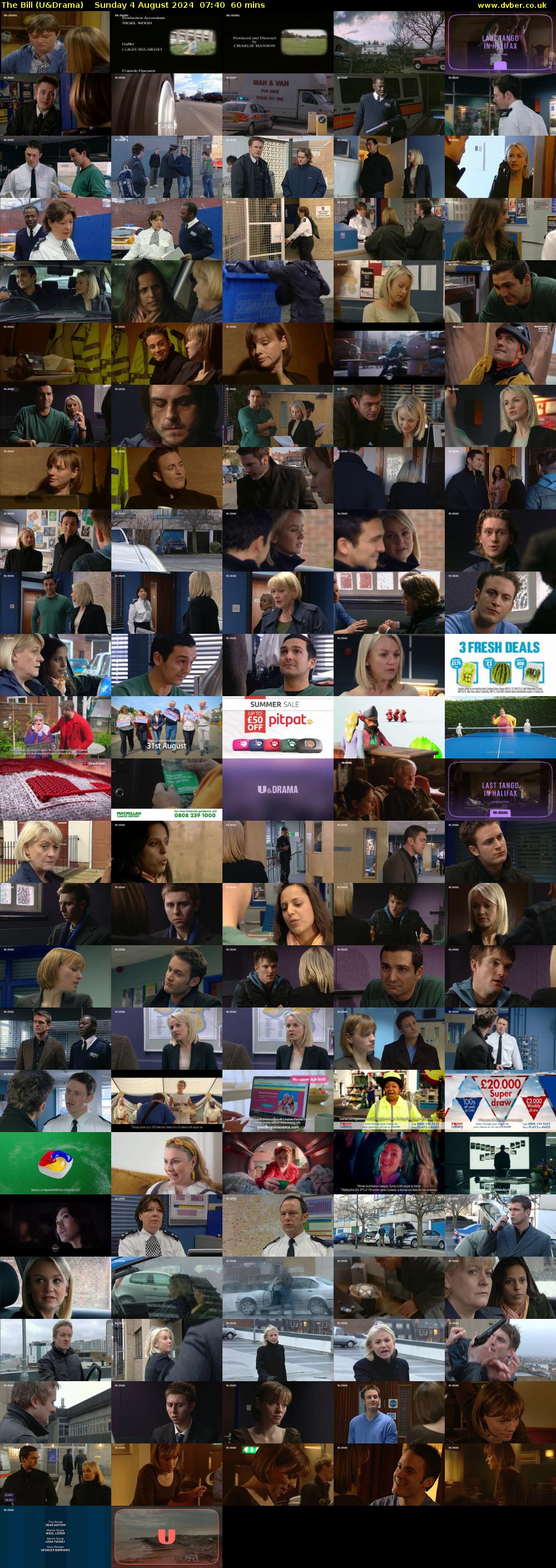 The Bill (U&Drama) Sunday 4 August 2024 07:40 - 08:40