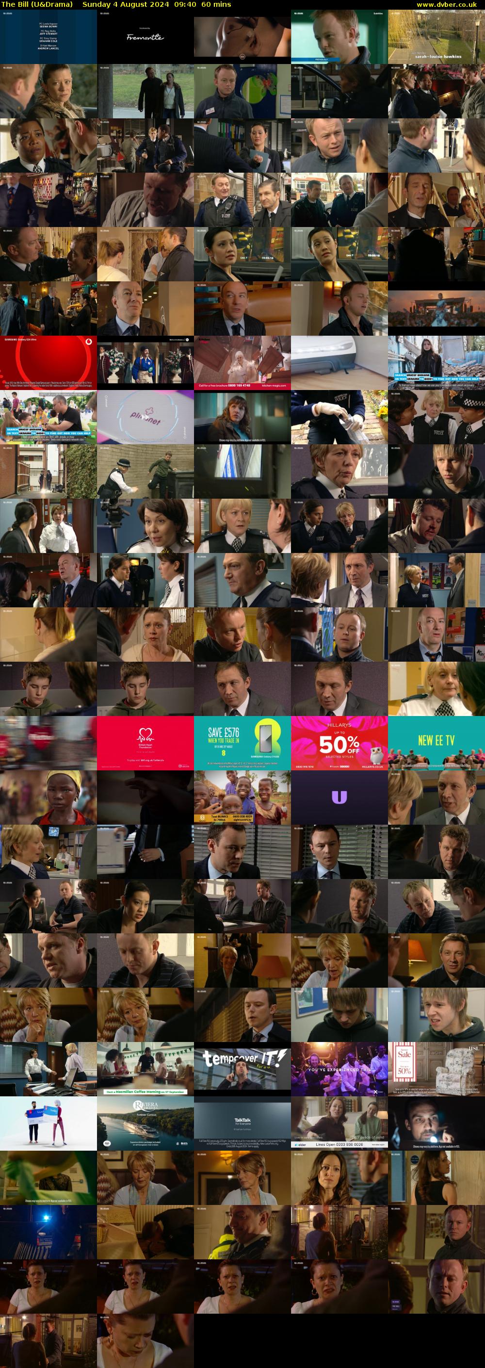 The Bill (U&Drama) Sunday 4 August 2024 09:40 - 10:40
