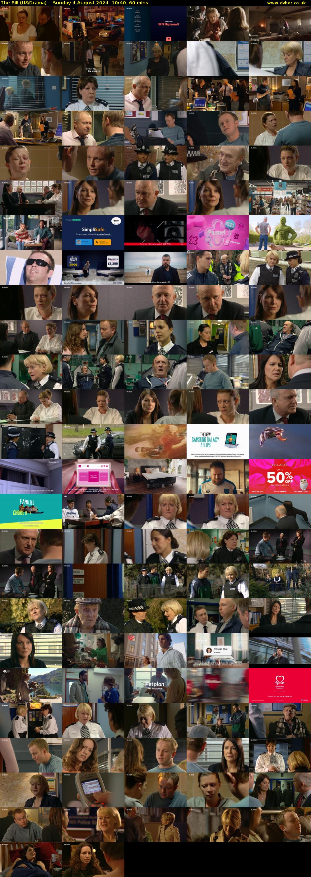 The Bill (U&Drama) Sunday 4 August 2024 10:40 - 11:40