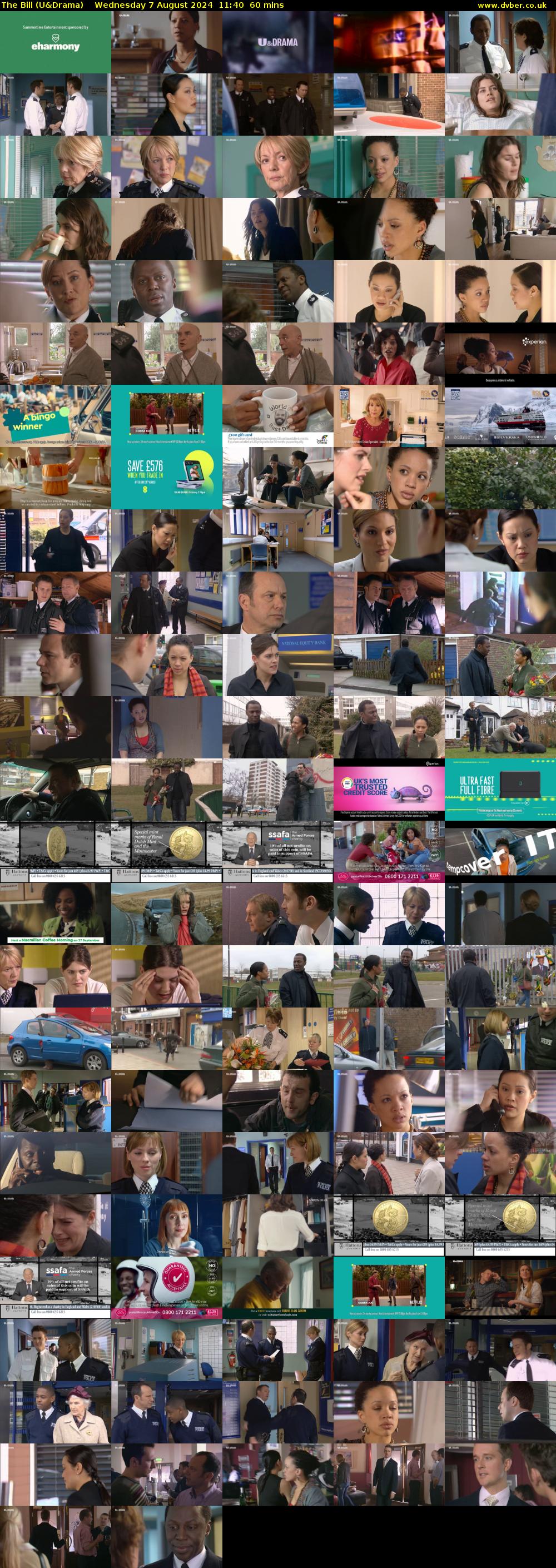 The Bill (U&Drama) Wednesday 7 August 2024 11:40 - 12:40