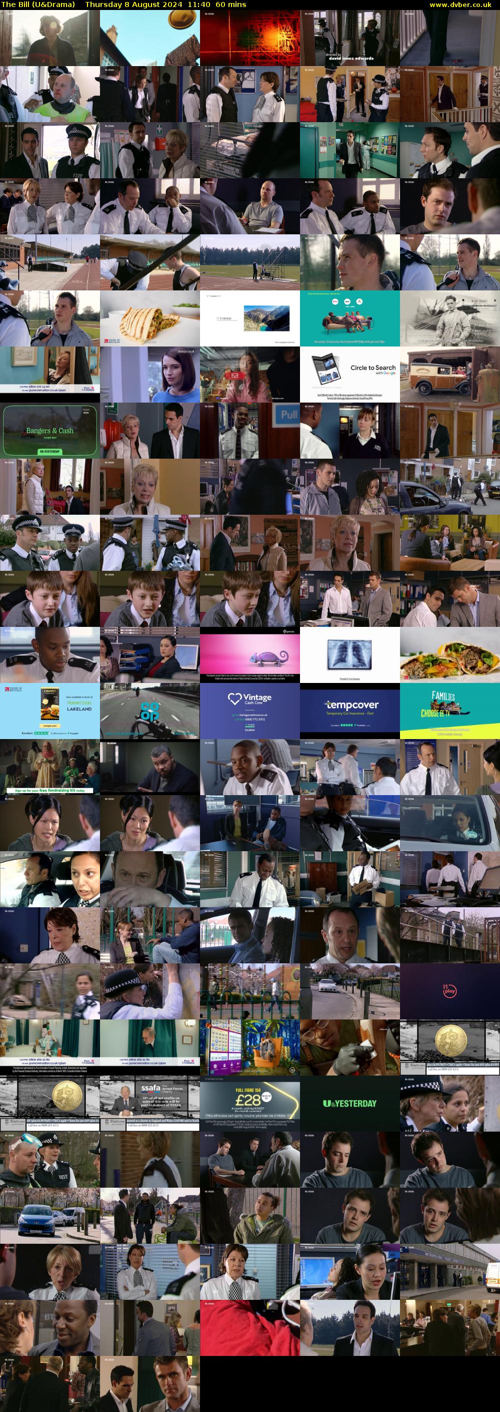 The Bill (U&Drama) Thursday 8 August 2024 11:40 - 12:40