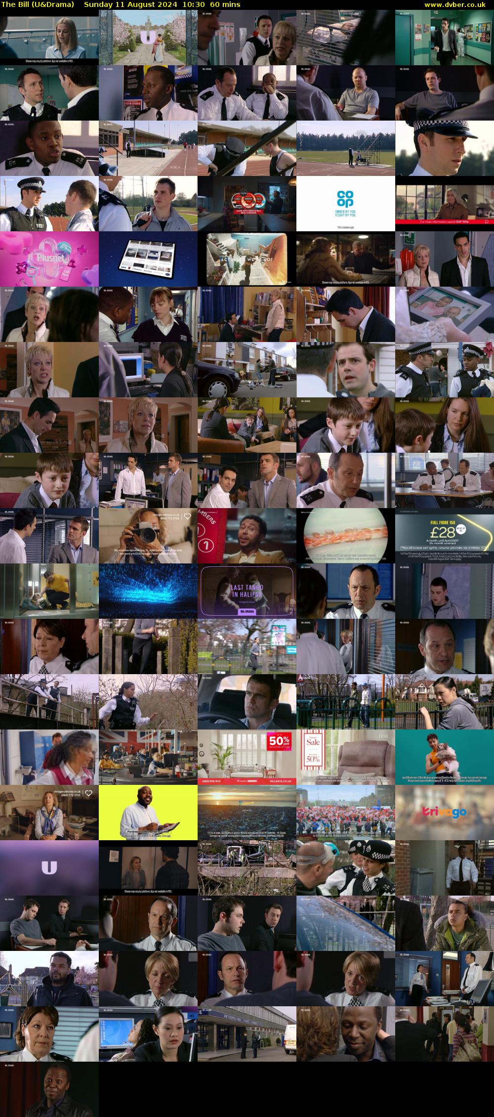 The Bill (U&Drama) Sunday 11 August 2024 10:30 - 11:30
