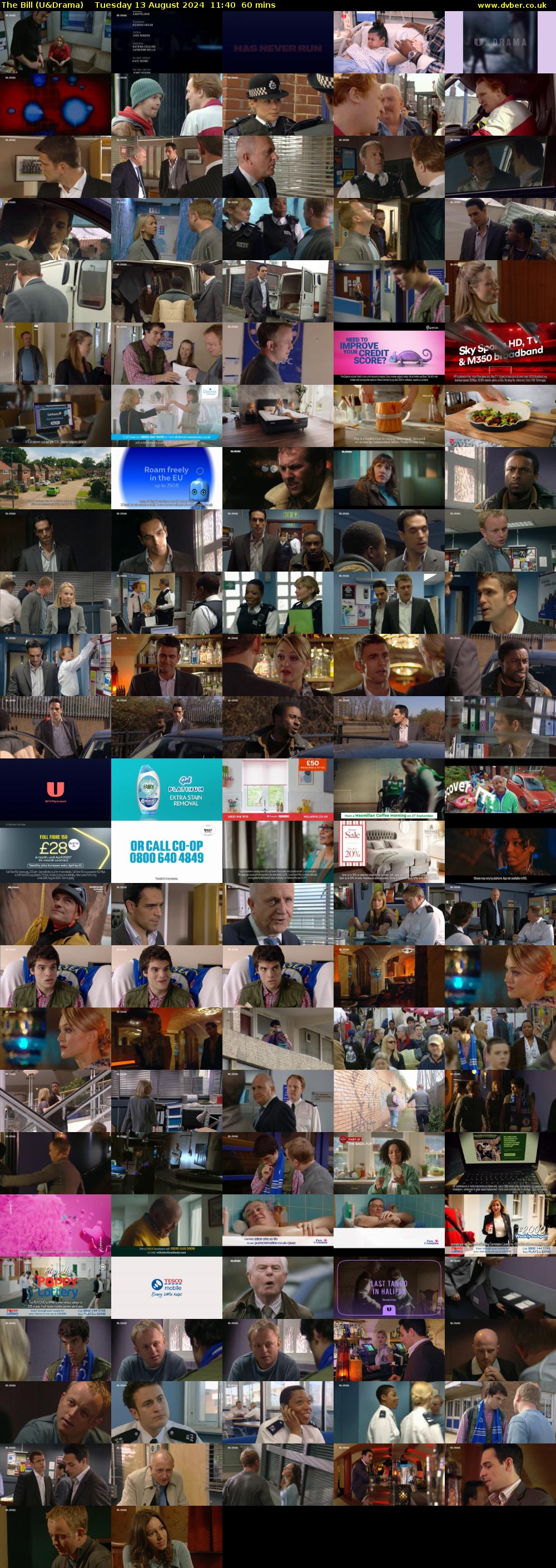The Bill (U&Drama) Tuesday 13 August 2024 11:40 - 12:40