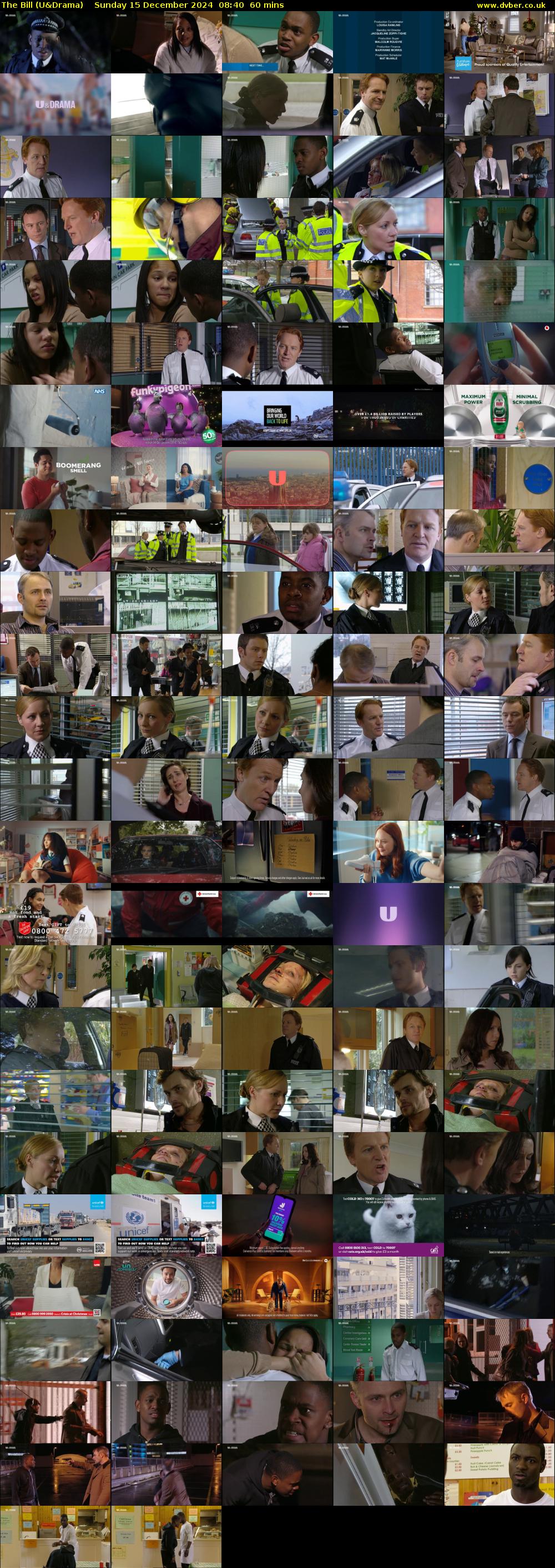 The Bill (U&Drama) Sunday 15 December 2024 08:40 - 09:40