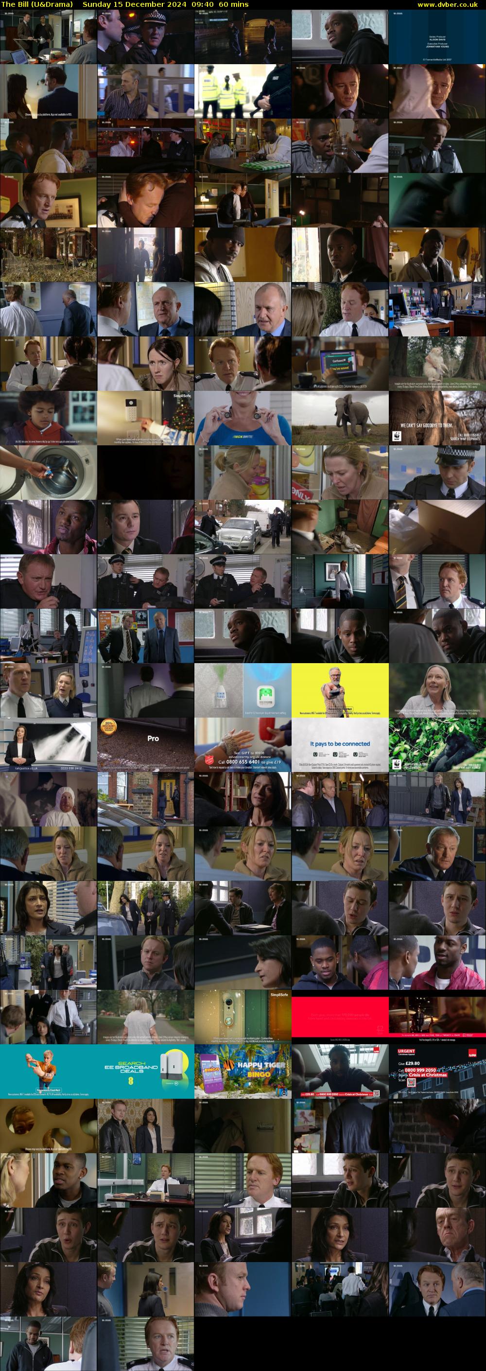 The Bill (U&Drama) Sunday 15 December 2024 09:40 - 10:40