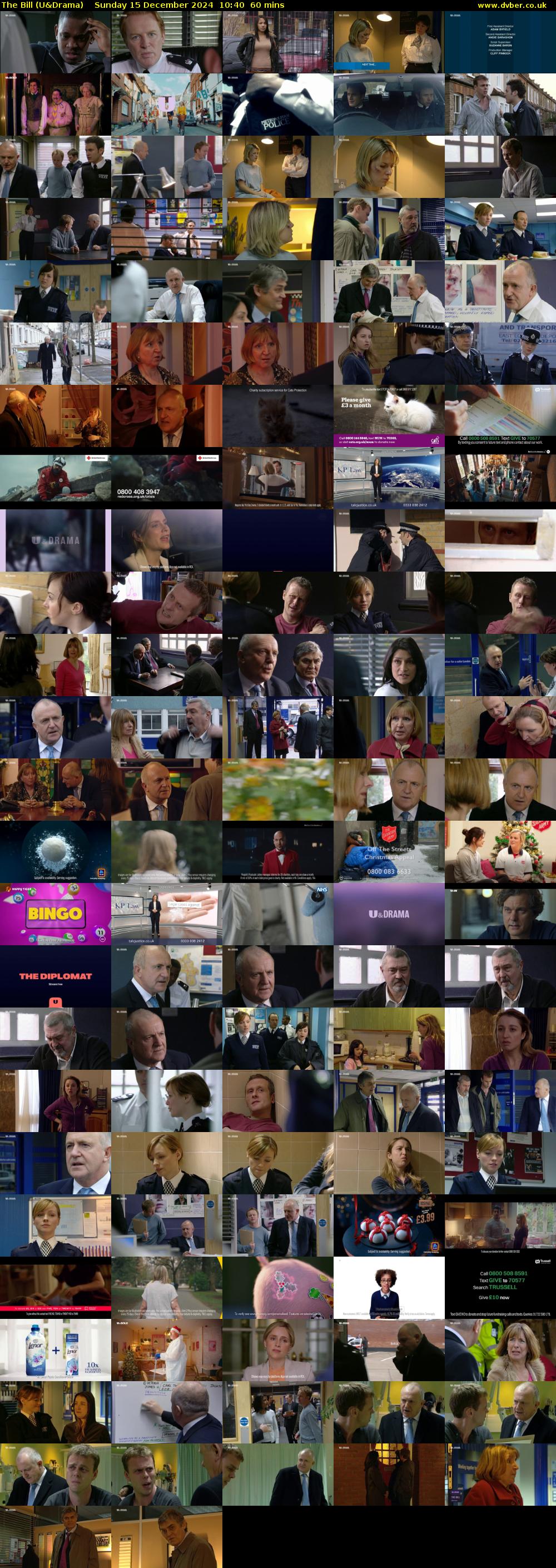 The Bill (U&Drama) Sunday 15 December 2024 10:40 - 11:40