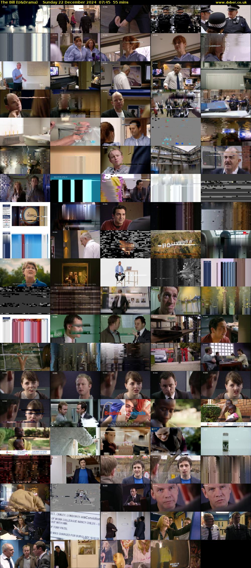 The Bill (U&Drama) Sunday 22 December 2024 07:45 - 08:40