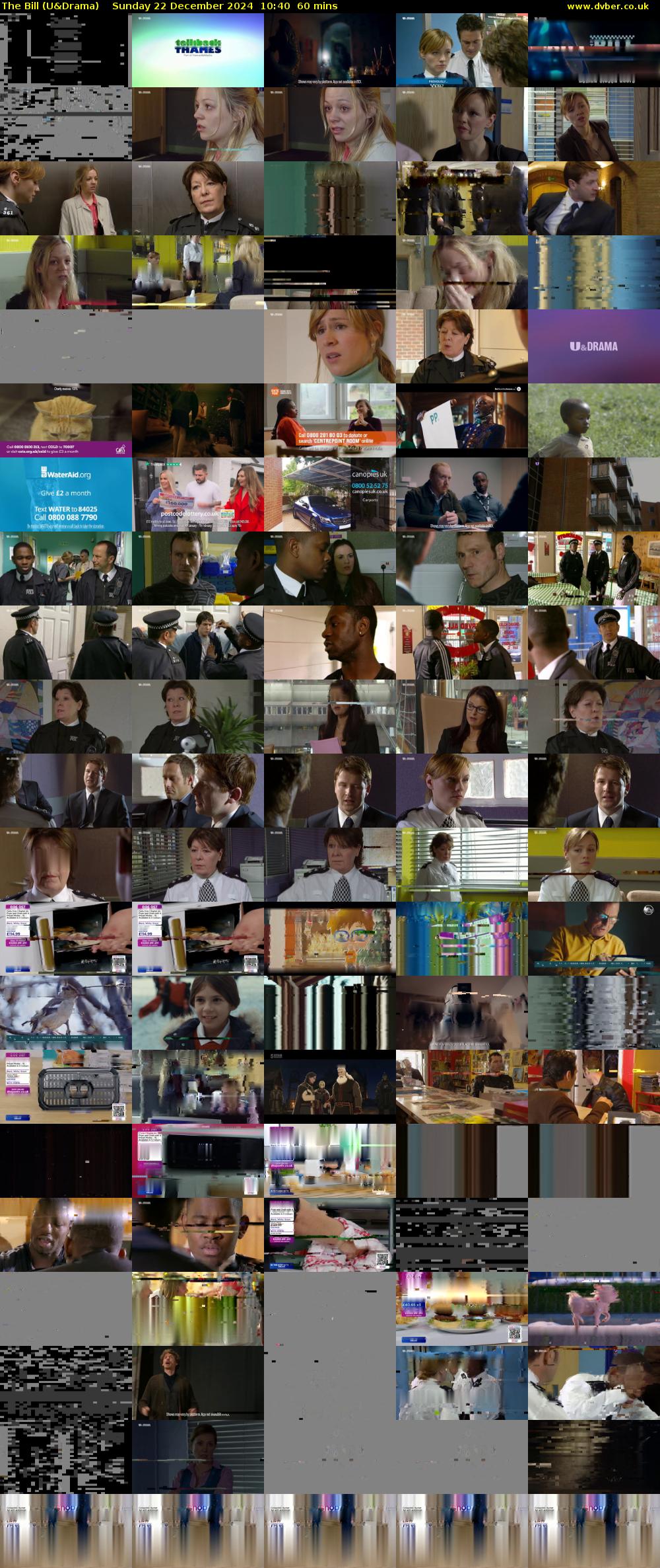 The Bill (U&Drama) Sunday 22 December 2024 10:40 - 11:40