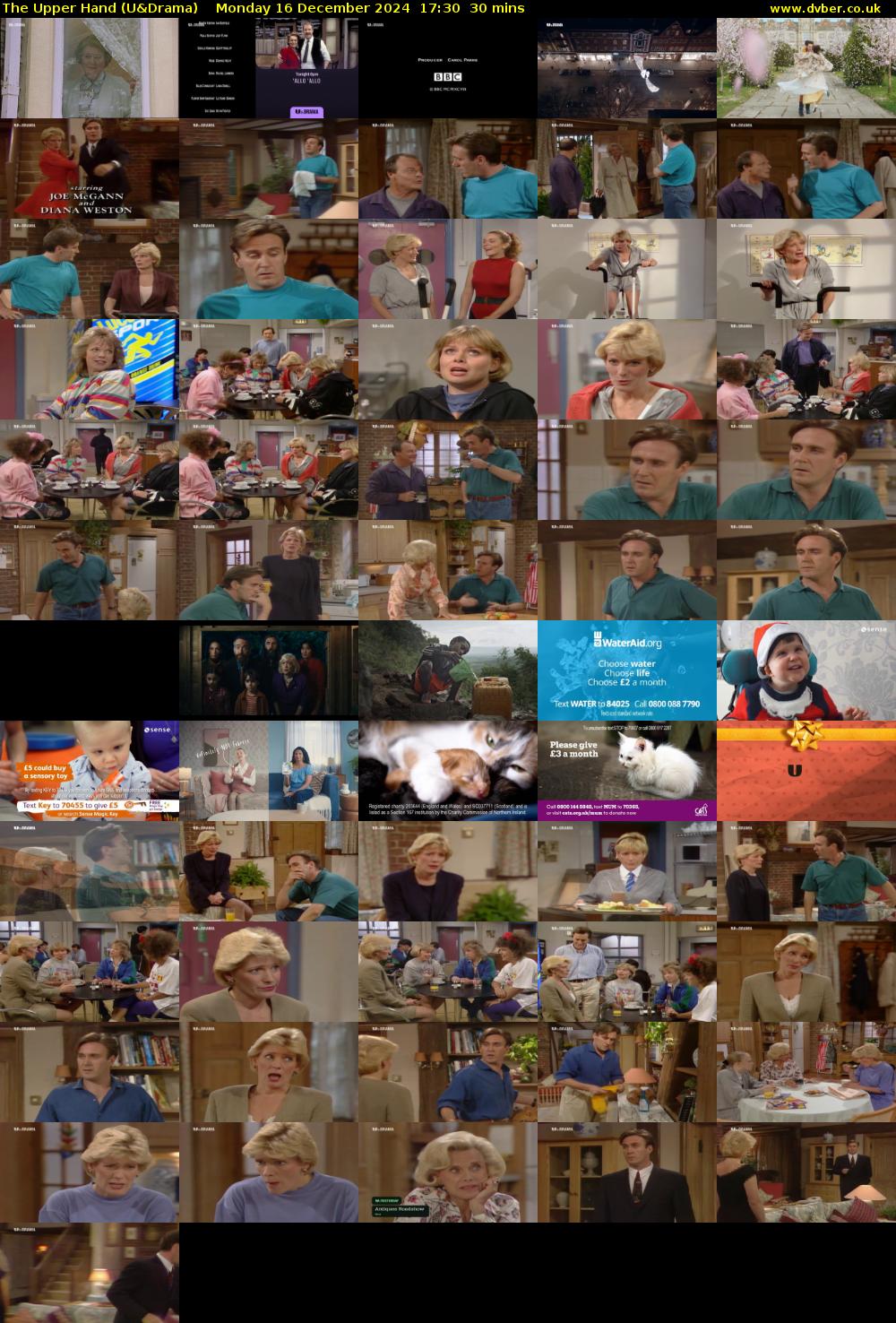 The Upper Hand (U&Drama) Monday 16 December 2024 17:30 - 18:00