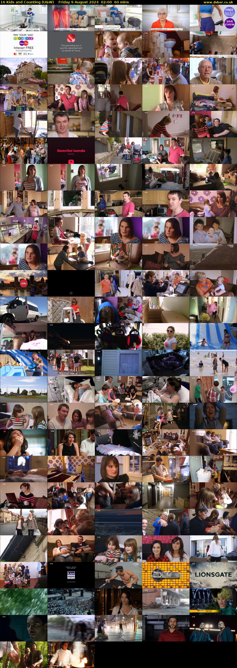 16 Kids and Counting (U&W) Friday 9 August 2024 02:00 - 03:00