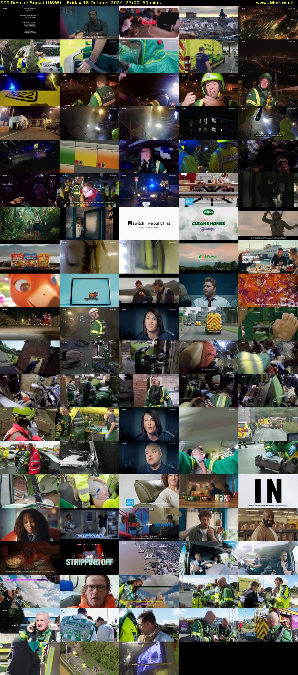 999 Rescue Squad (U&W) Friday 18 October 2024 23:00 - 00:00
