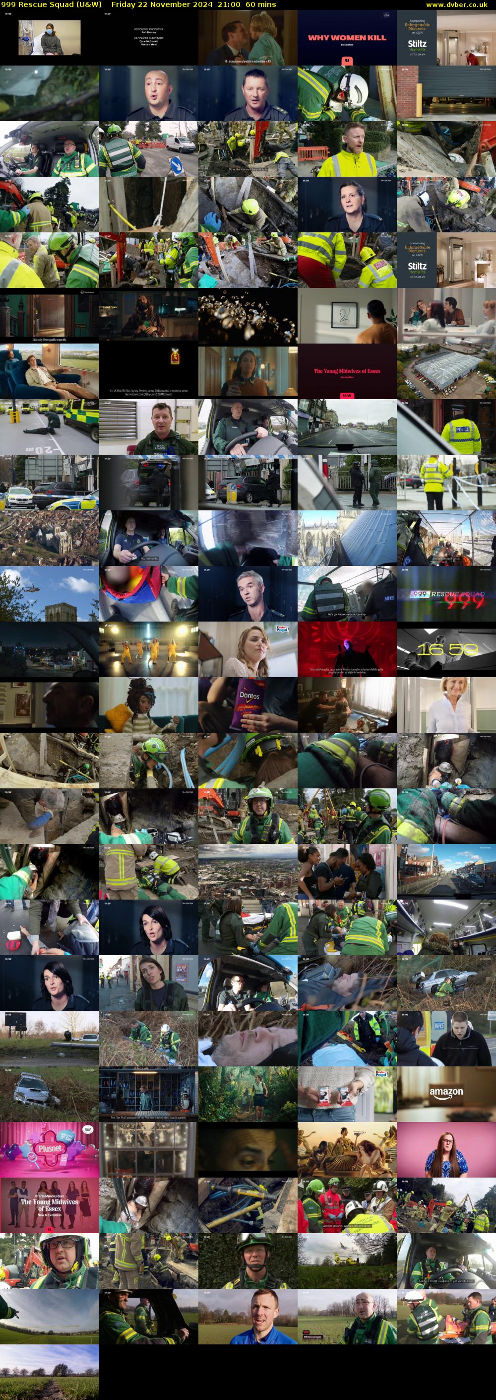 999 Rescue Squad (U&W) Friday 22 November 2024 21:00 - 22:00