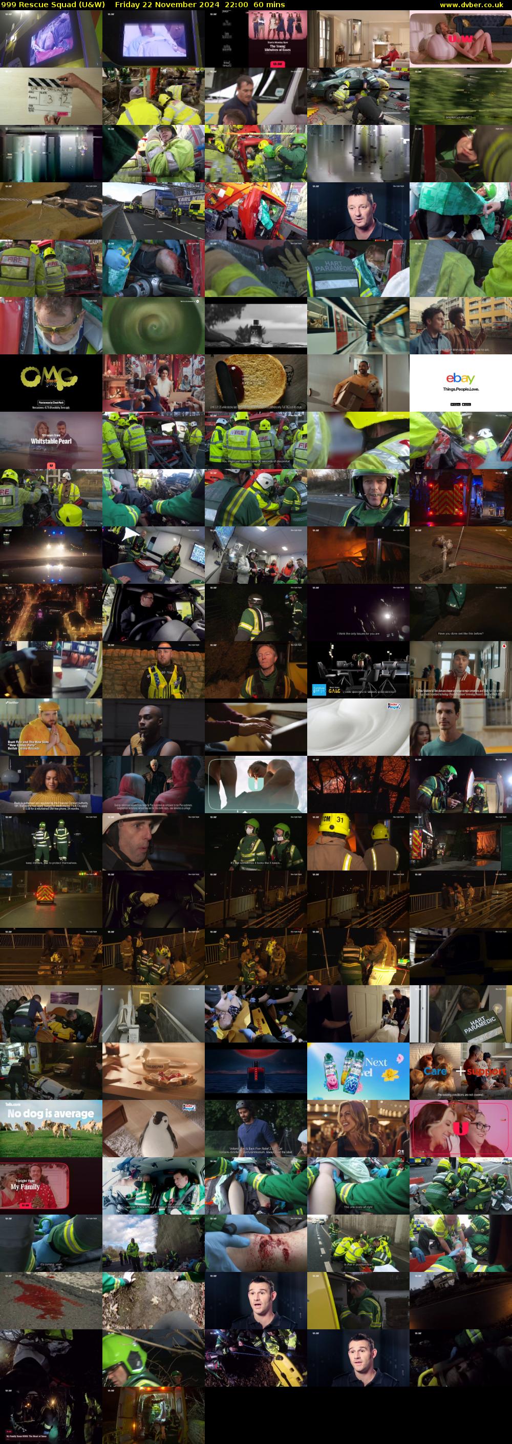 999 Rescue Squad (U&W) Friday 22 November 2024 22:00 - 23:00