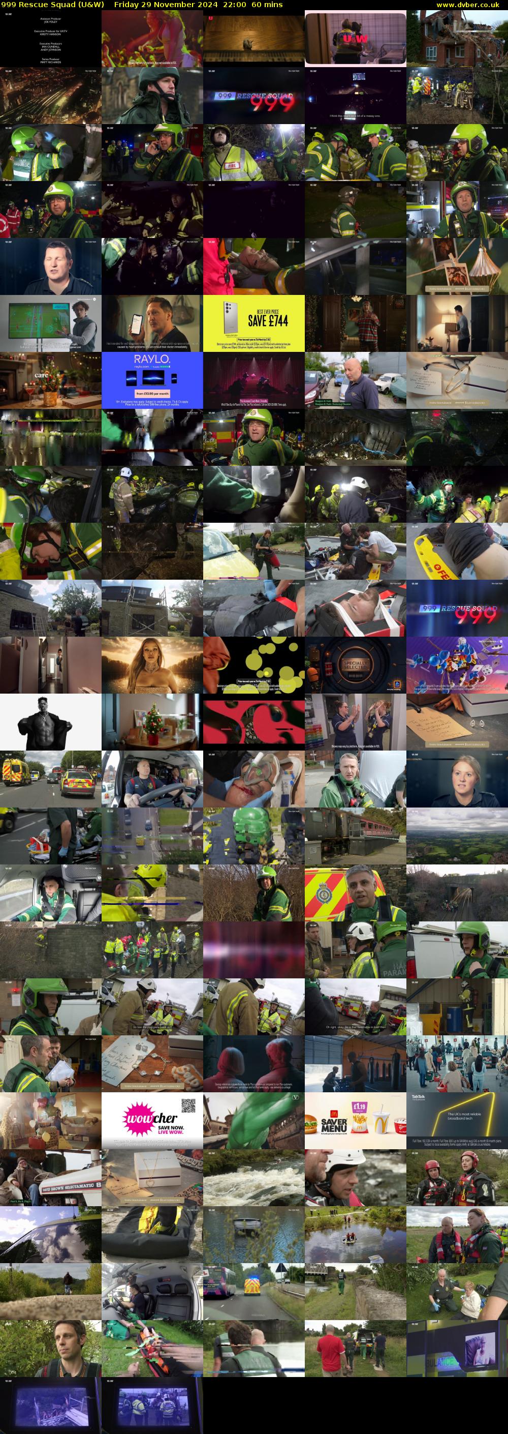 999 Rescue Squad (U&W) Friday 29 November 2024 22:00 - 23:00