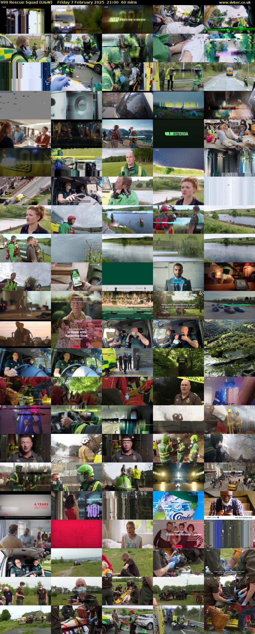 999 Rescue Squad (U&W) Friday 7 February 2025 21:00 - 22:00