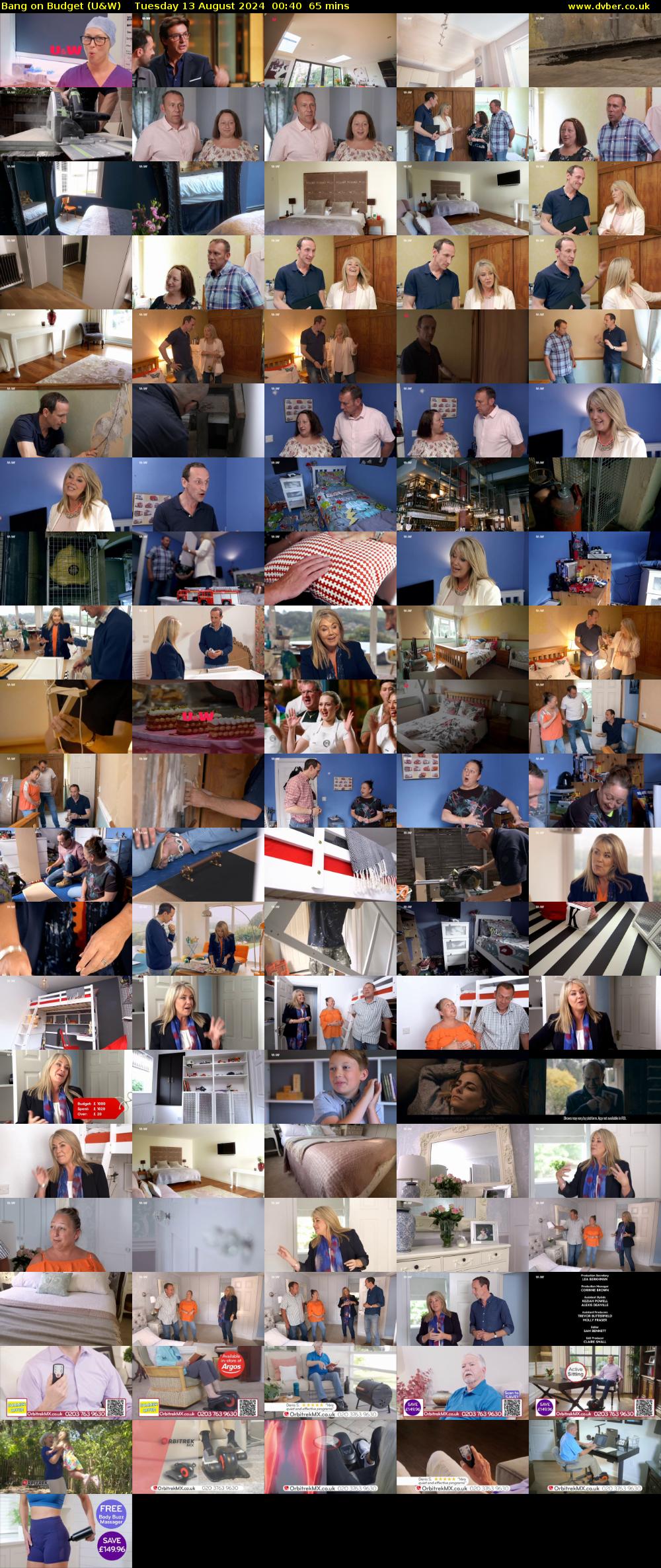 Bang on Budget (U&W) Tuesday 13 August 2024 00:40 - 01:45