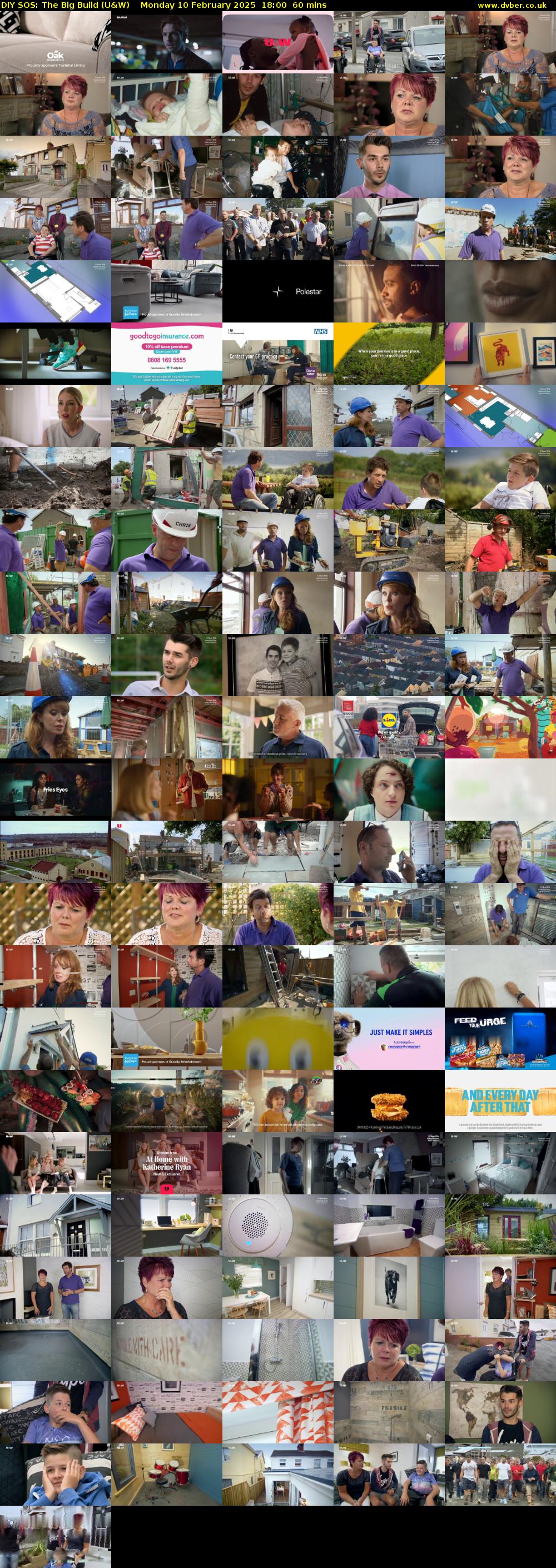 DIY SOS: The Big Build (U&W) Monday 10 February 2025 18:00 - 19:00