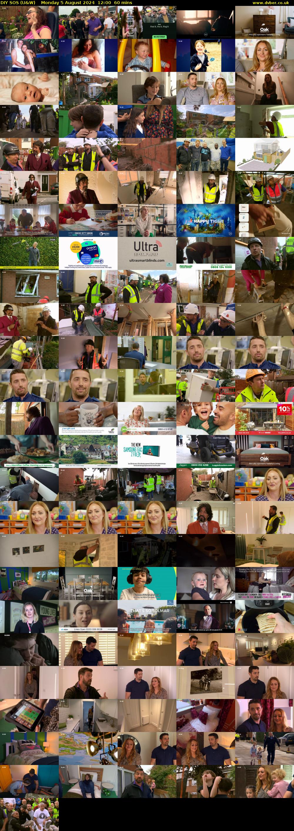 DIY SOS (U&W) Monday 5 August 2024 12:00 - 13:00