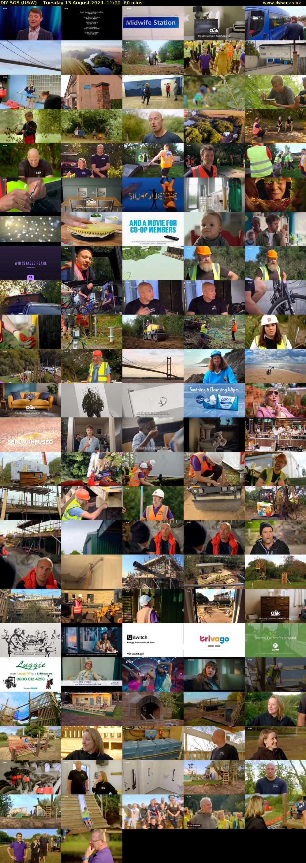 DIY SOS (U&W) Tuesday 13 August 2024 11:00 - 12:00