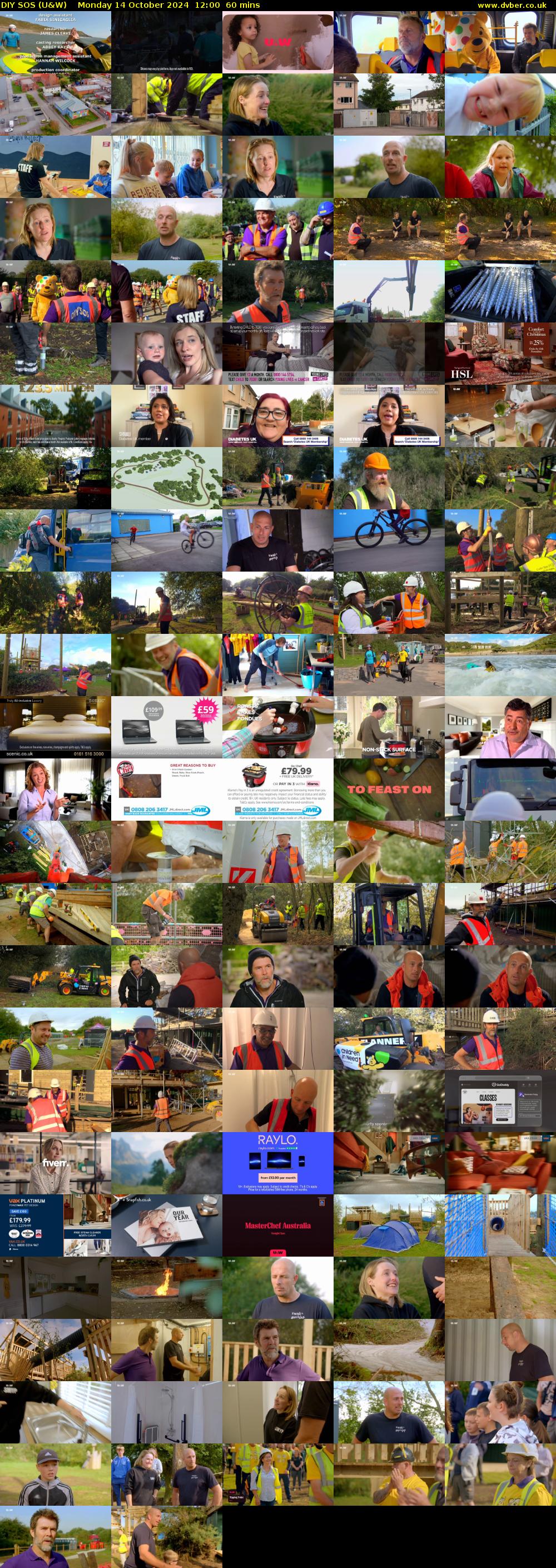 DIY SOS (U&W) Monday 14 October 2024 12:00 - 13:00
