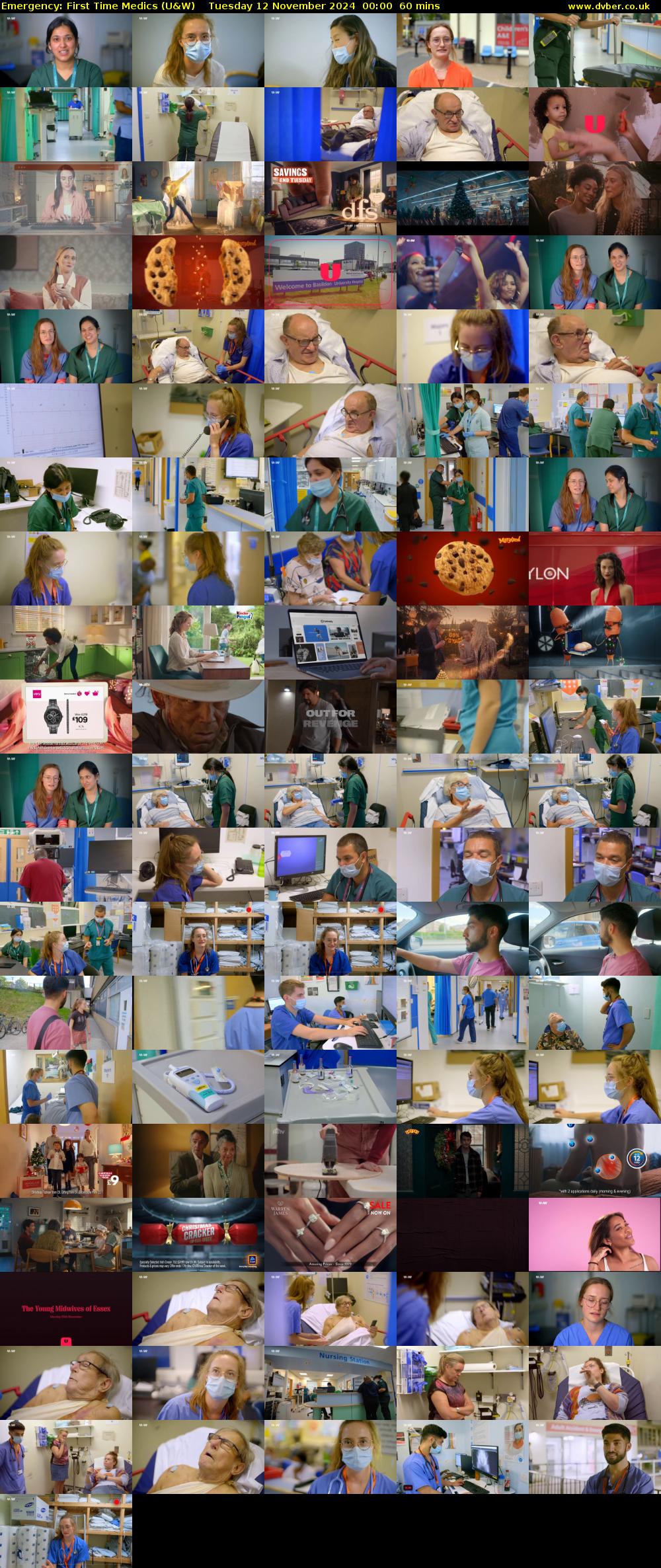 Emergency: First Time Medics (U&W) Tuesday 12 November 2024 00:00 - 01:00