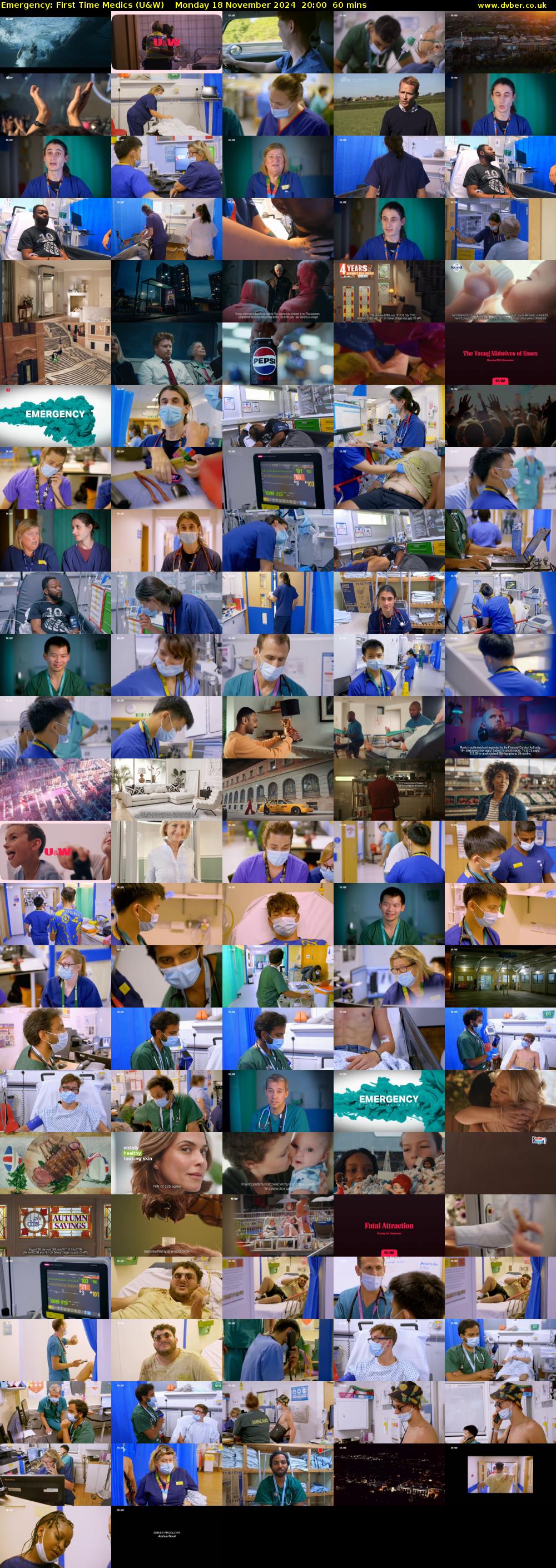 Emergency: First Time Medics (U&W) Monday 18 November 2024 20:00 - 21:00