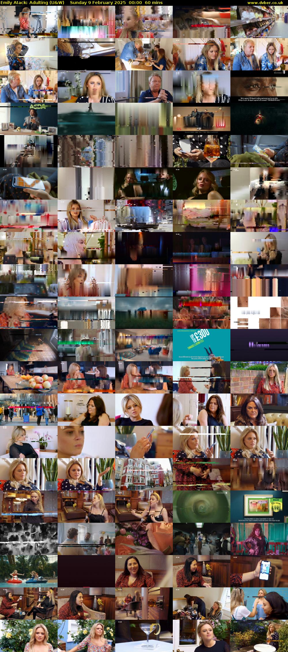 Emily Atack: Adulting (U&W) Sunday 9 February 2025 00:00 - 01:00