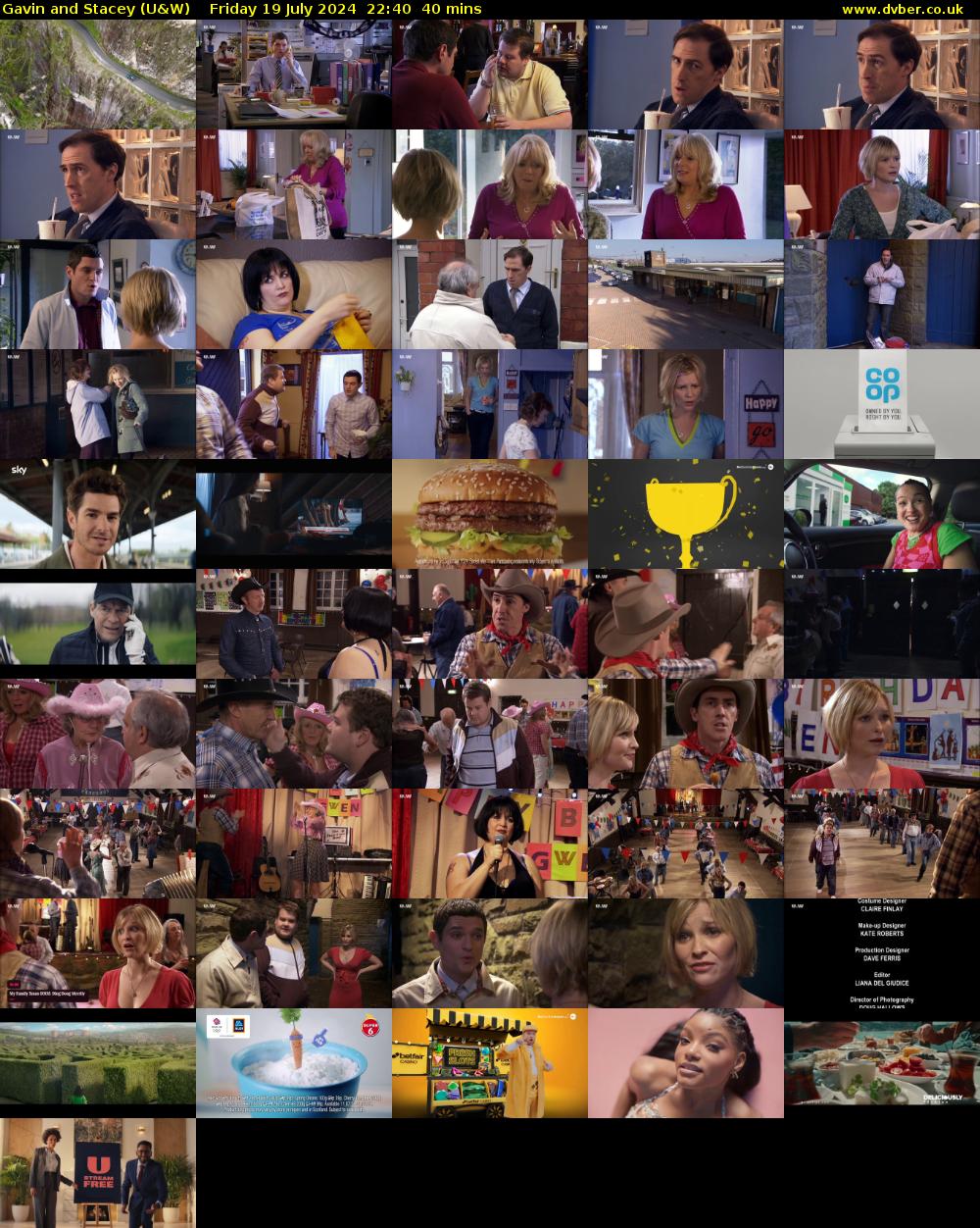 Gavin and Stacey (U&W) Friday 19 July 2024 22:40 - 23:20