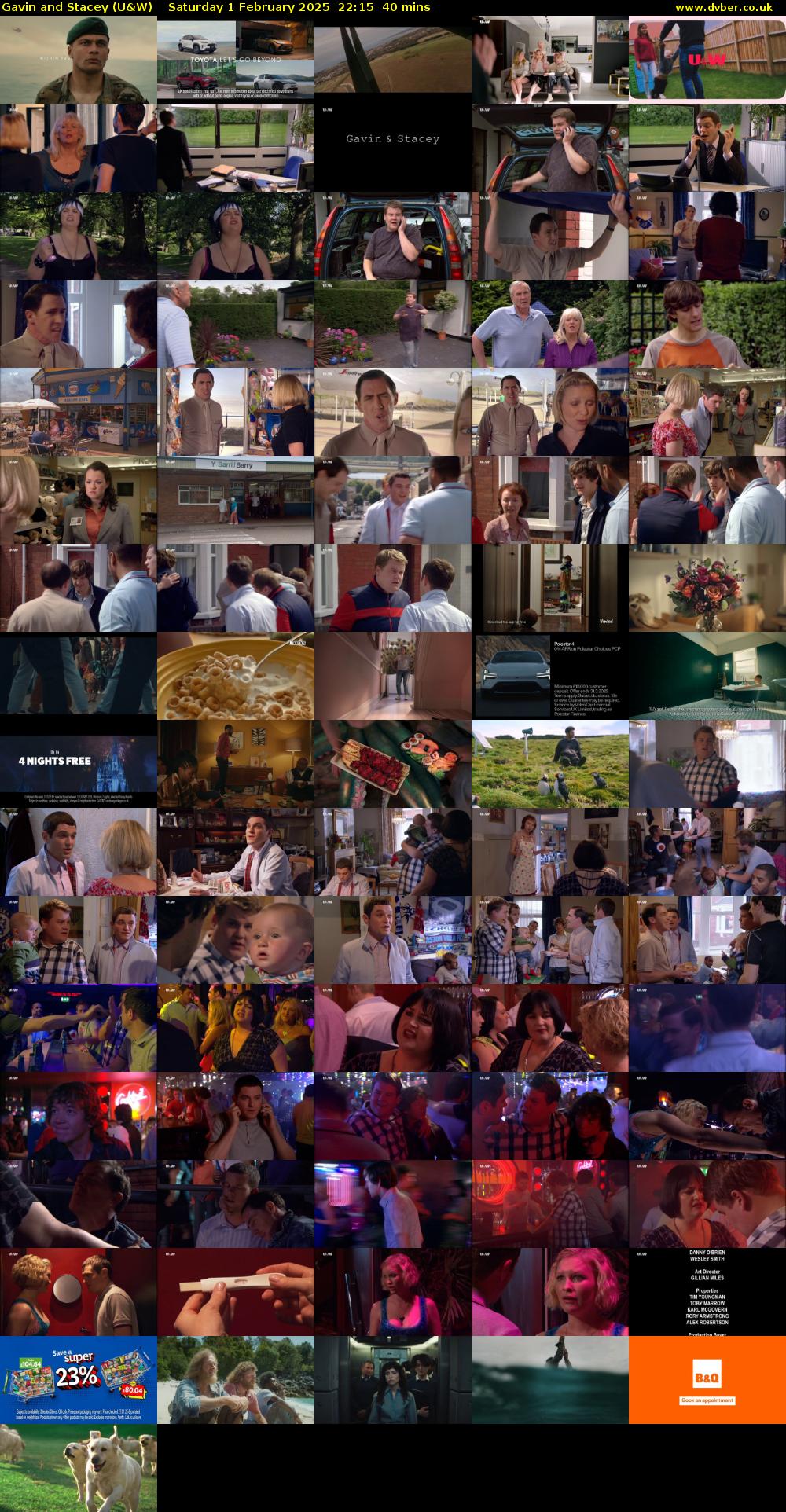 Gavin and Stacey (U&W) Saturday 1 February 2025 22:15 - 22:55
